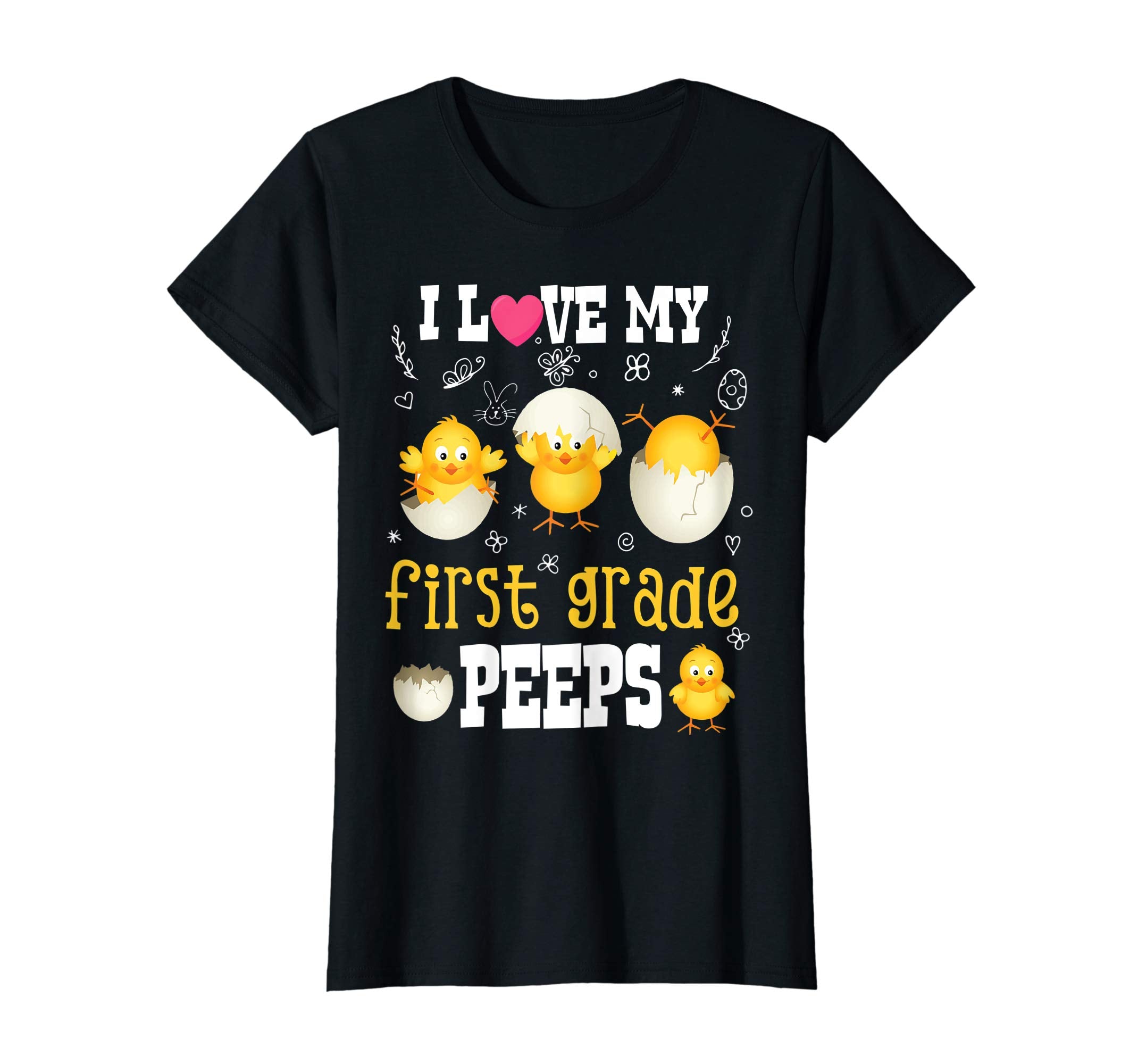 I Love My First Grade Peeps Easter Bunny T-Shirt