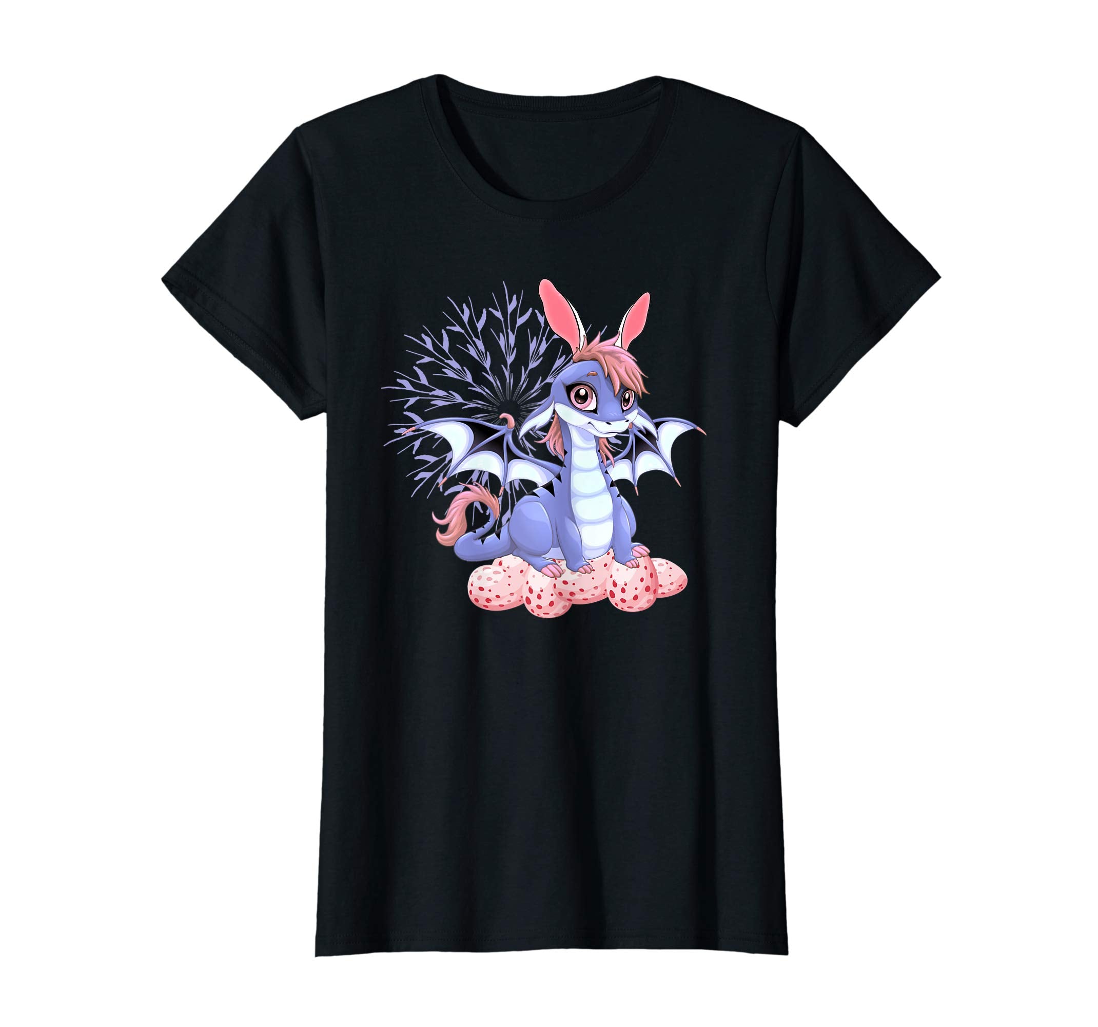 Cute Anime Dragon Bunny Easter Shirt Toddler Girl Boy Women
