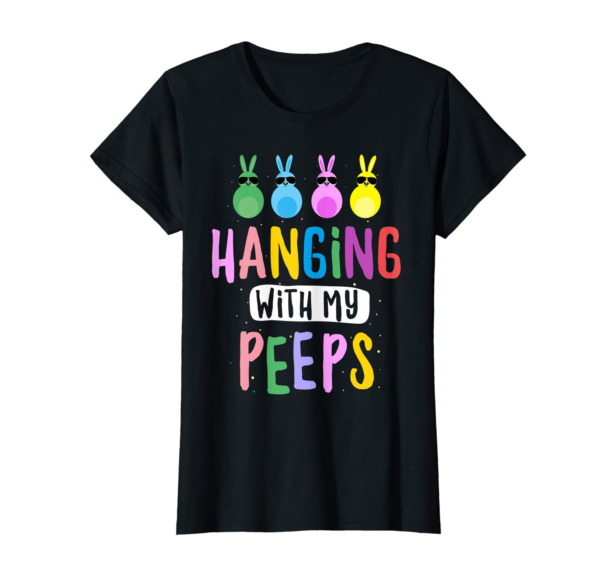 Hanging with My Peeps Easter Bunny Gift T-shirt