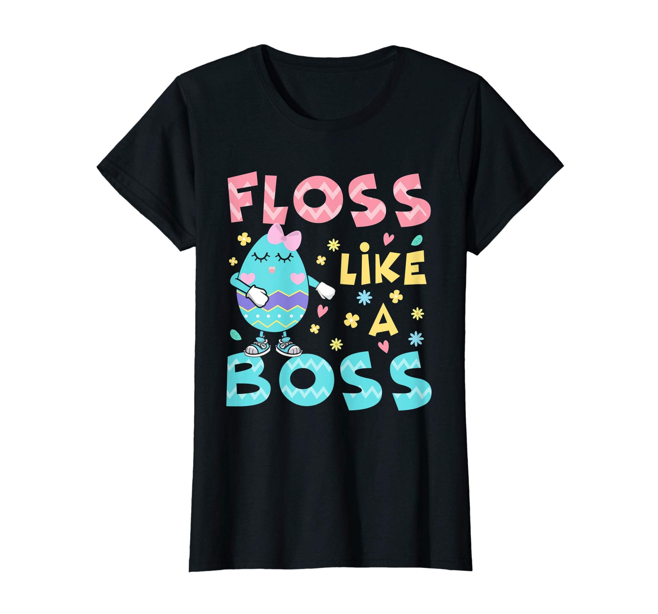 Floss Like A Boss Cute Colorful Egg Shirt Funny Easter Gifts