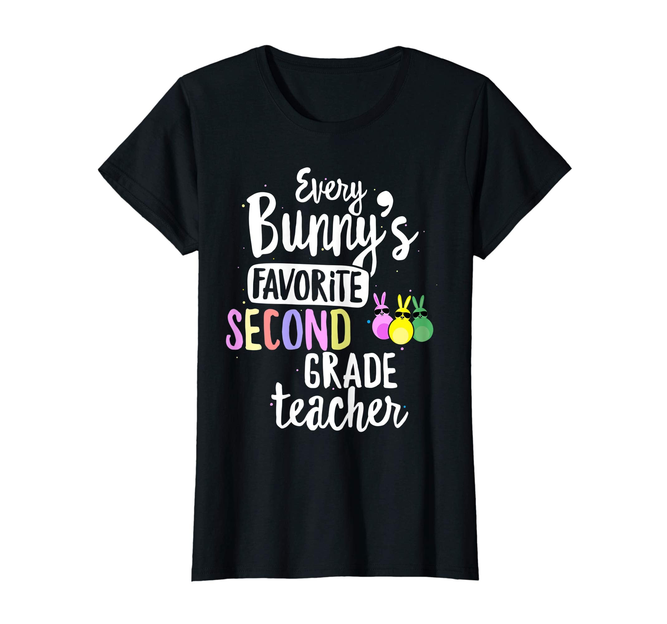 Every Bunny's Favorite 2nd Grade Teacher Easter Gift T-shirt