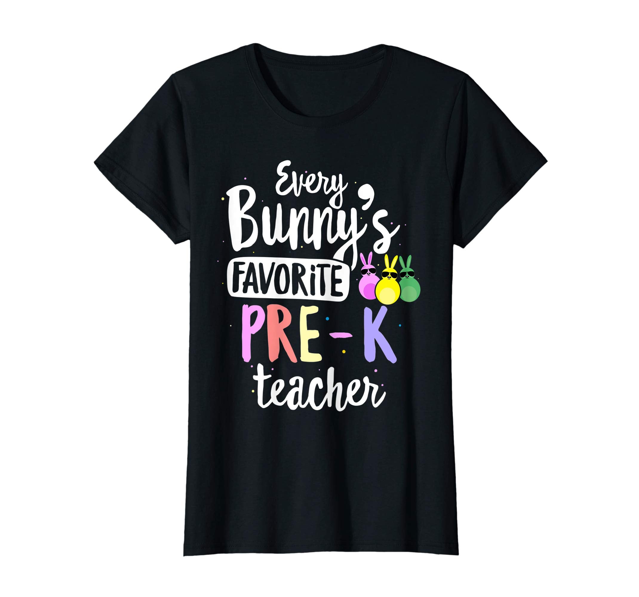 Every Bunny's Favorite Pre-K Teacher Easter Gift T-shirt