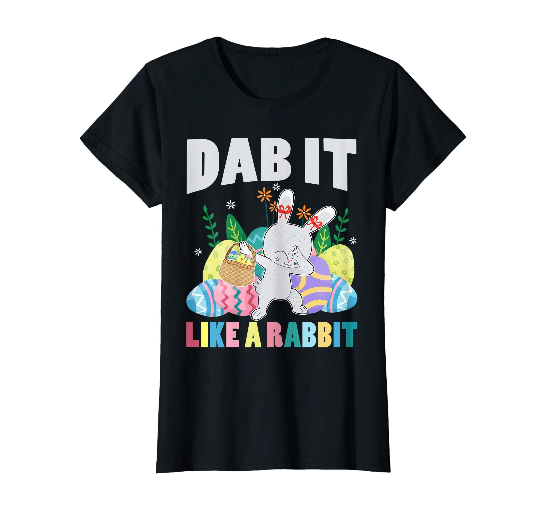 Dab-It-Like-A-Rabbit T-shirt Funny Easter Day