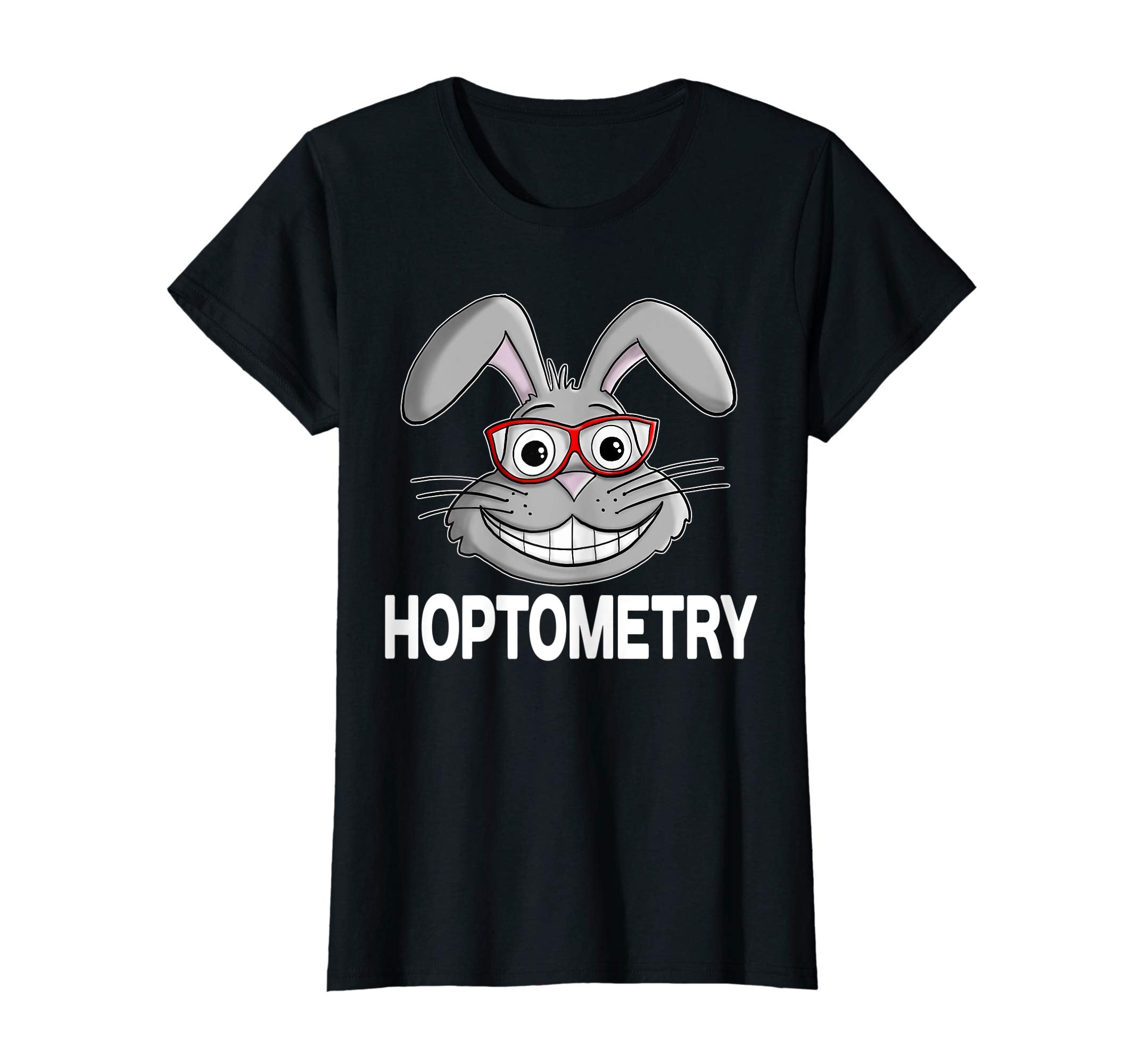 Easter Bunny Optometry T-Shirt for Optometrists Technicians