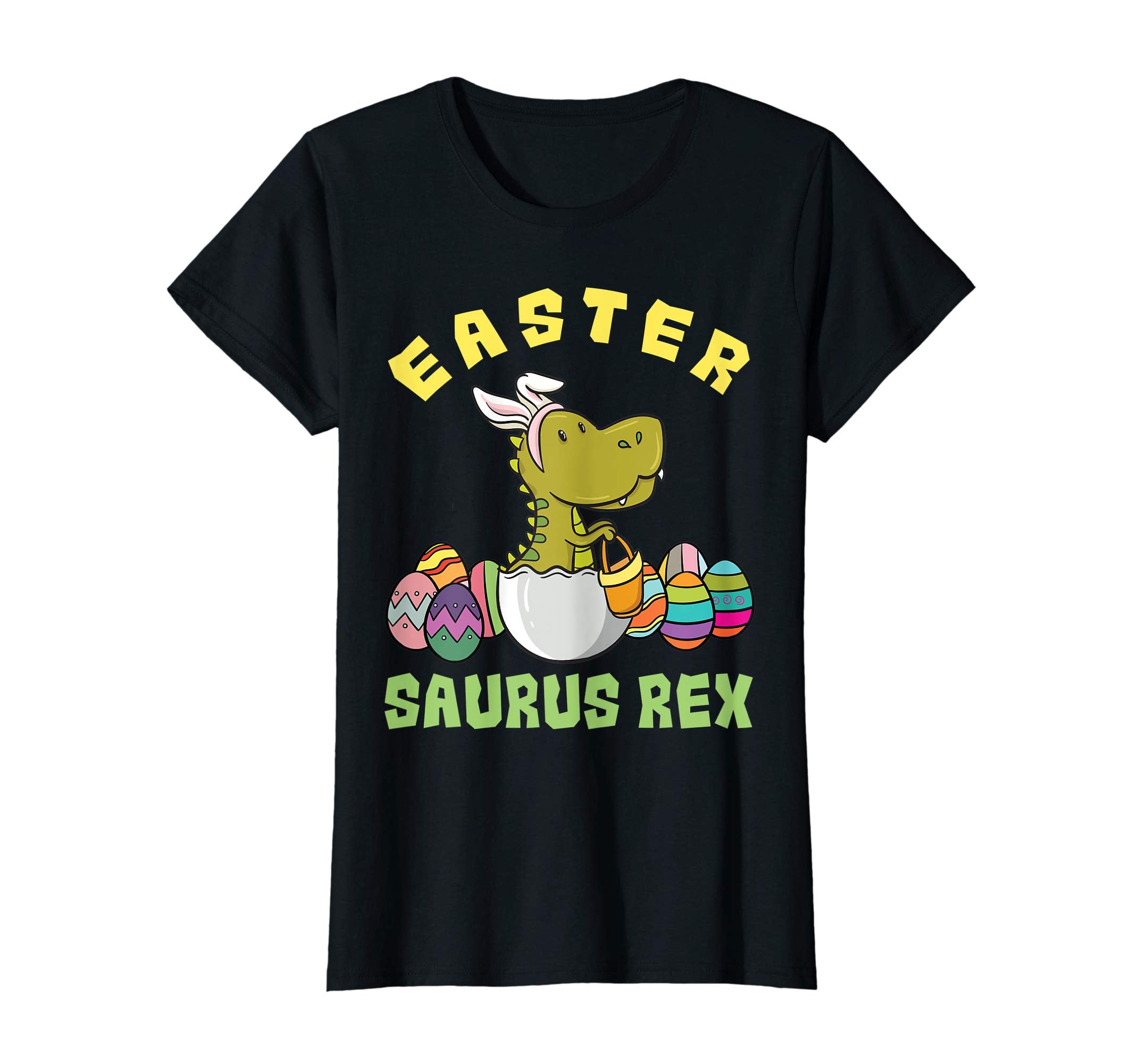 Easter Saurus Rex Shirt Baby T-Rex Dinosaur Eggs Bunny Gift