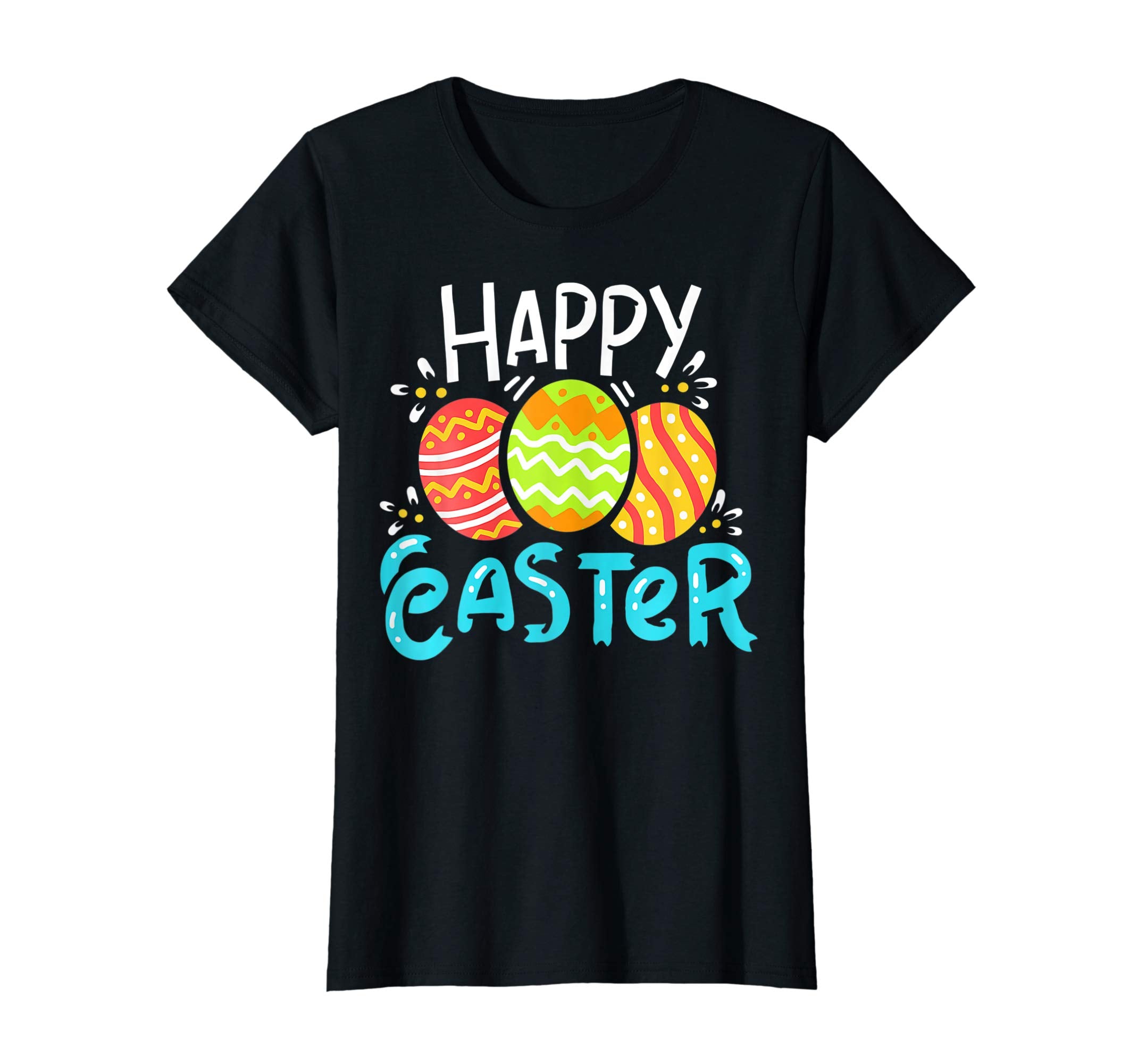 Easter T Shirt Happy Easter Eggs Tshirt Colorful Egg Gift