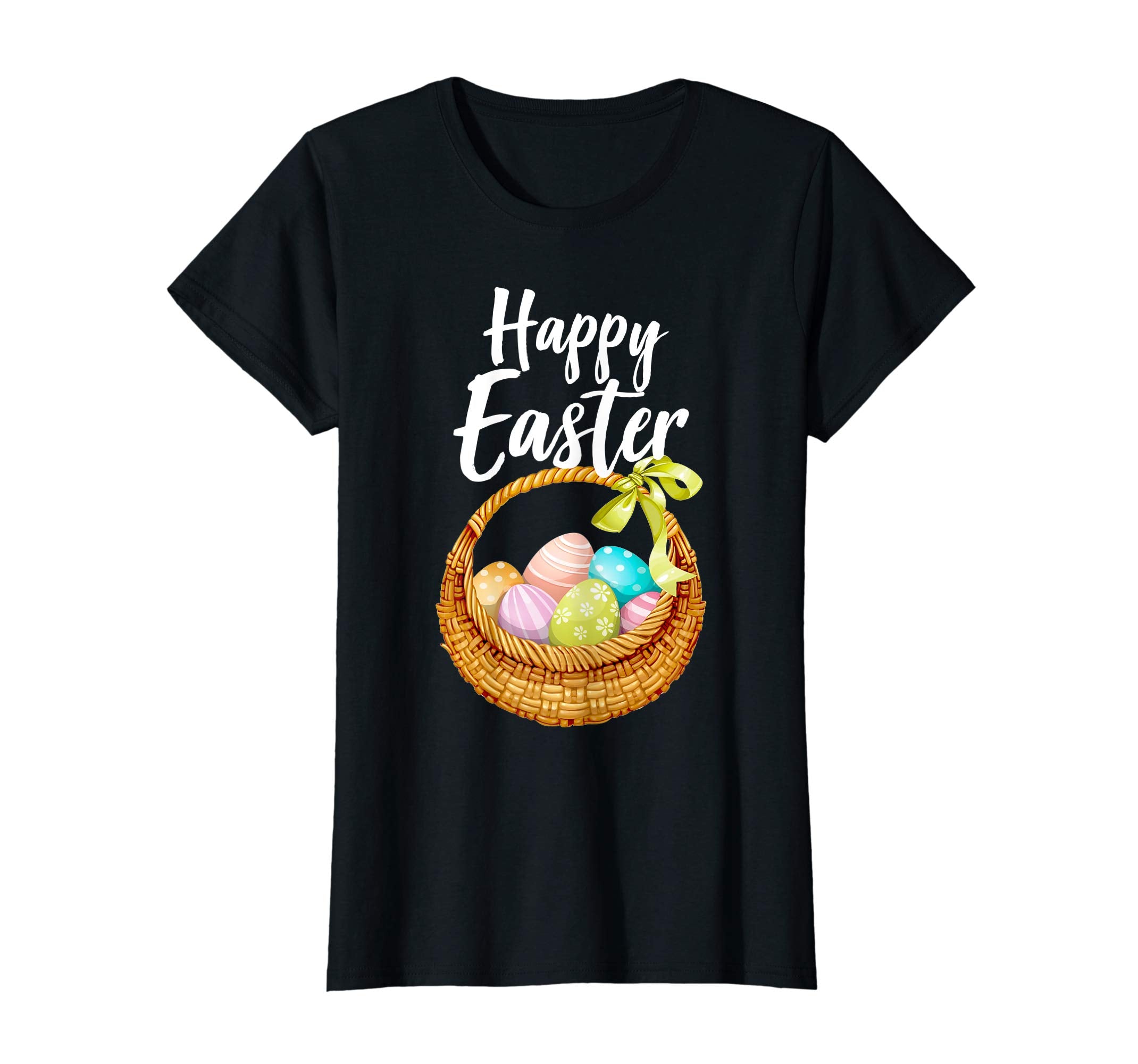 Funny Happy Easter Multiple Colorful Eggs Easter T-Shirt
