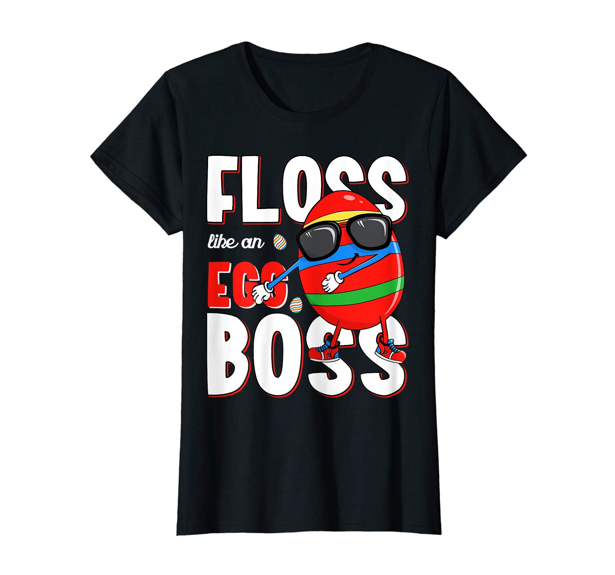 Floss Like a Boss Easter T-shirt Funny Flossing Dance Egg
