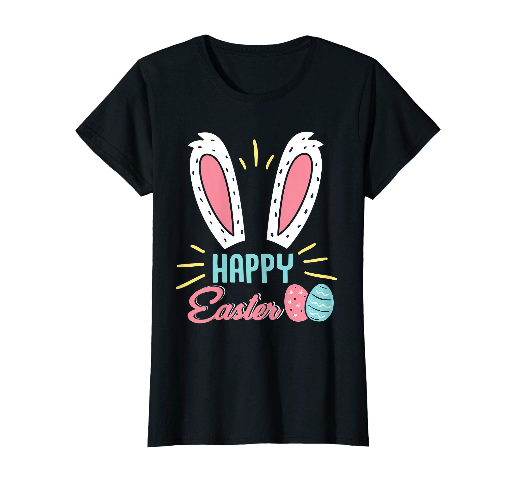 Happy Easter Shirt Colorful Eggs