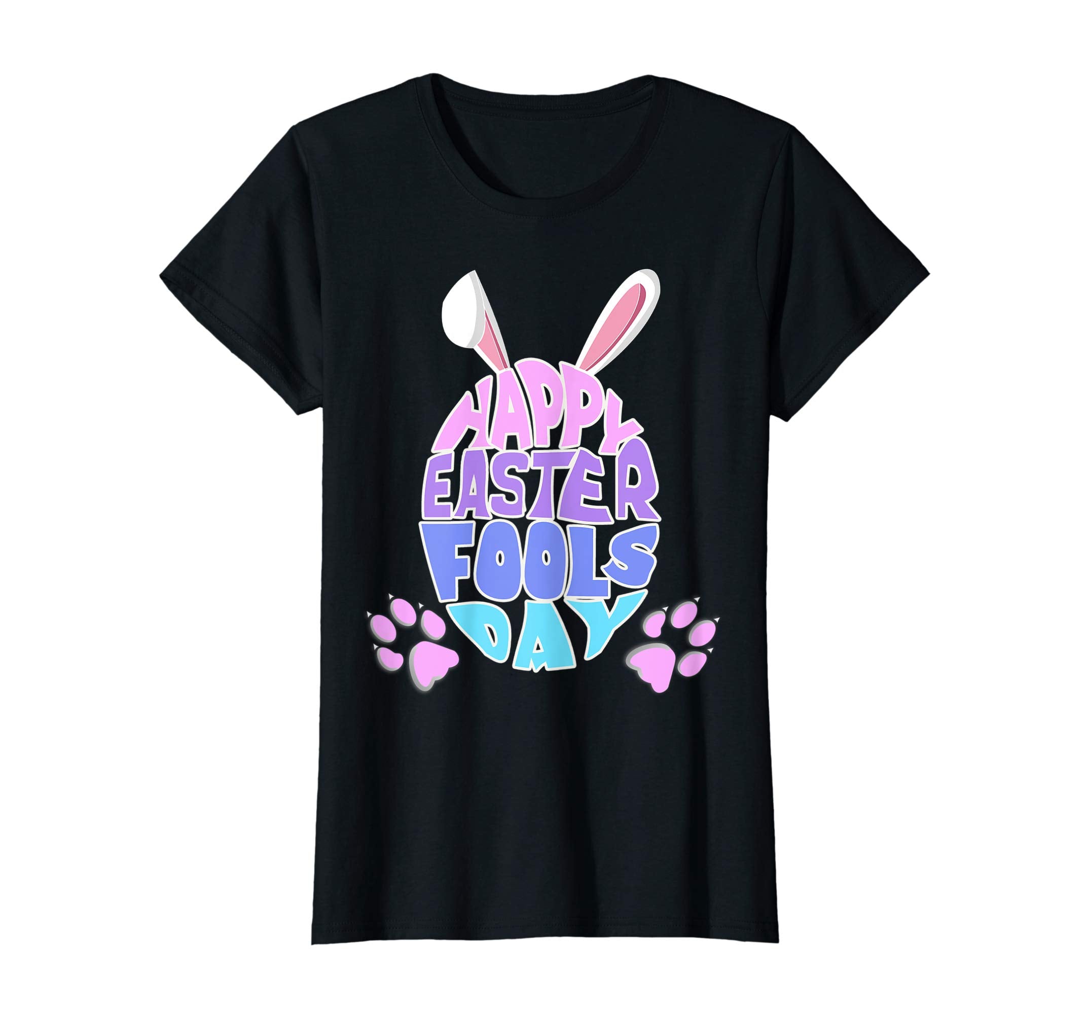 Easter Shirt Happy Easter Fools Day Egg with Bunny Ears