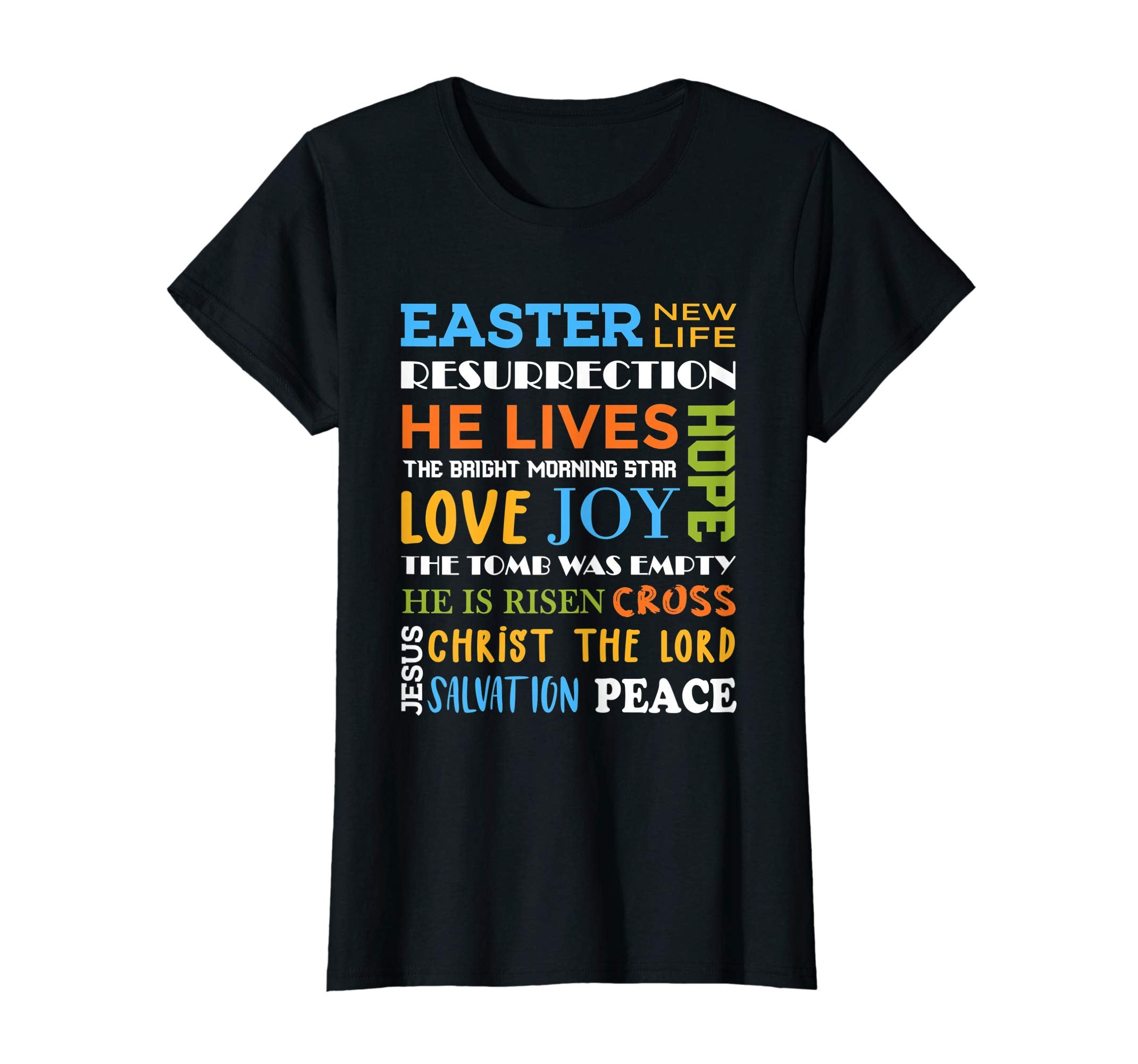 Easter Day Jesus Risen Tee Easter Christian T-Shirt Gifts