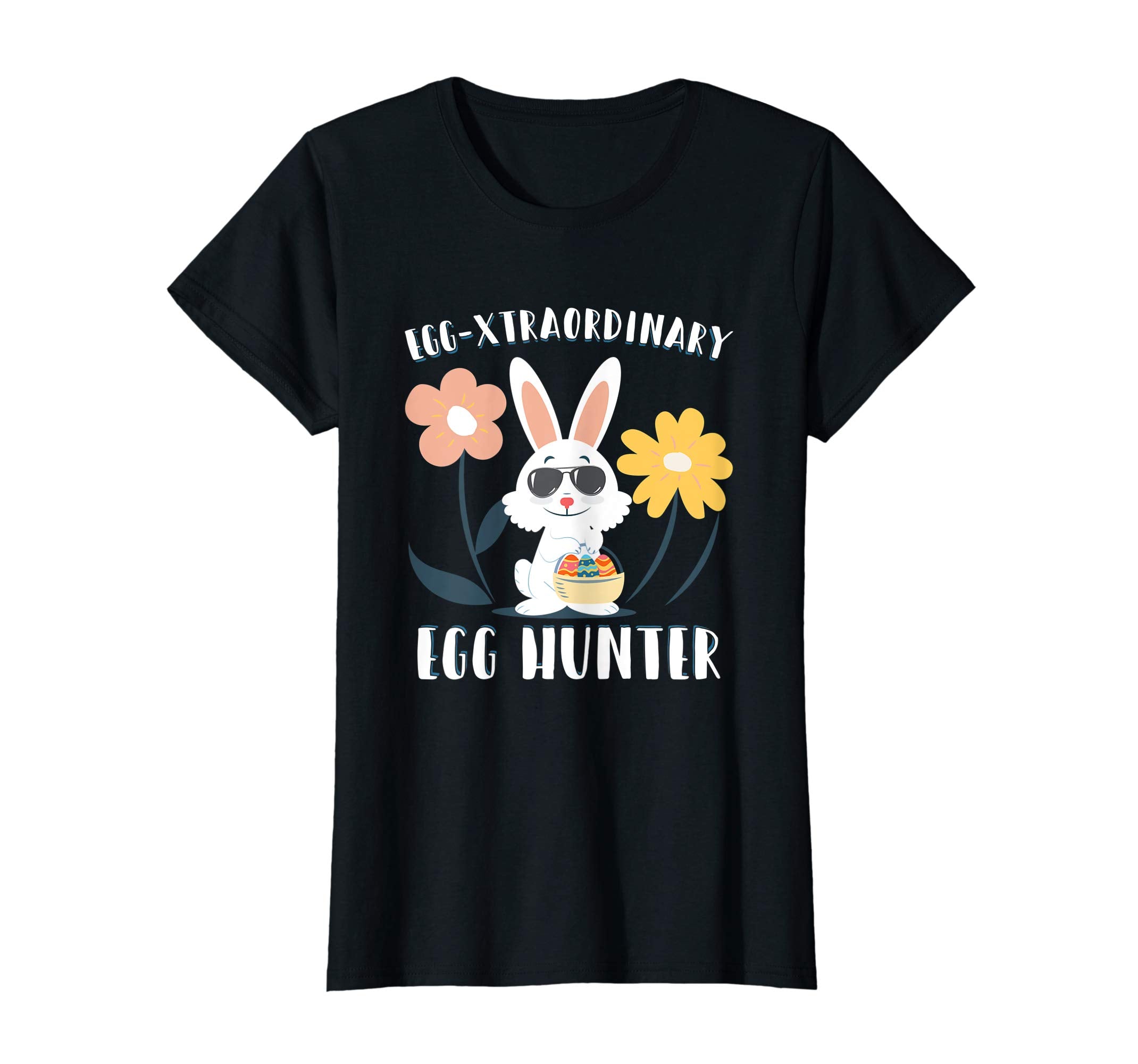 Egg-xtraordinary Easter Egg Hunter T shirt Easter Bunny