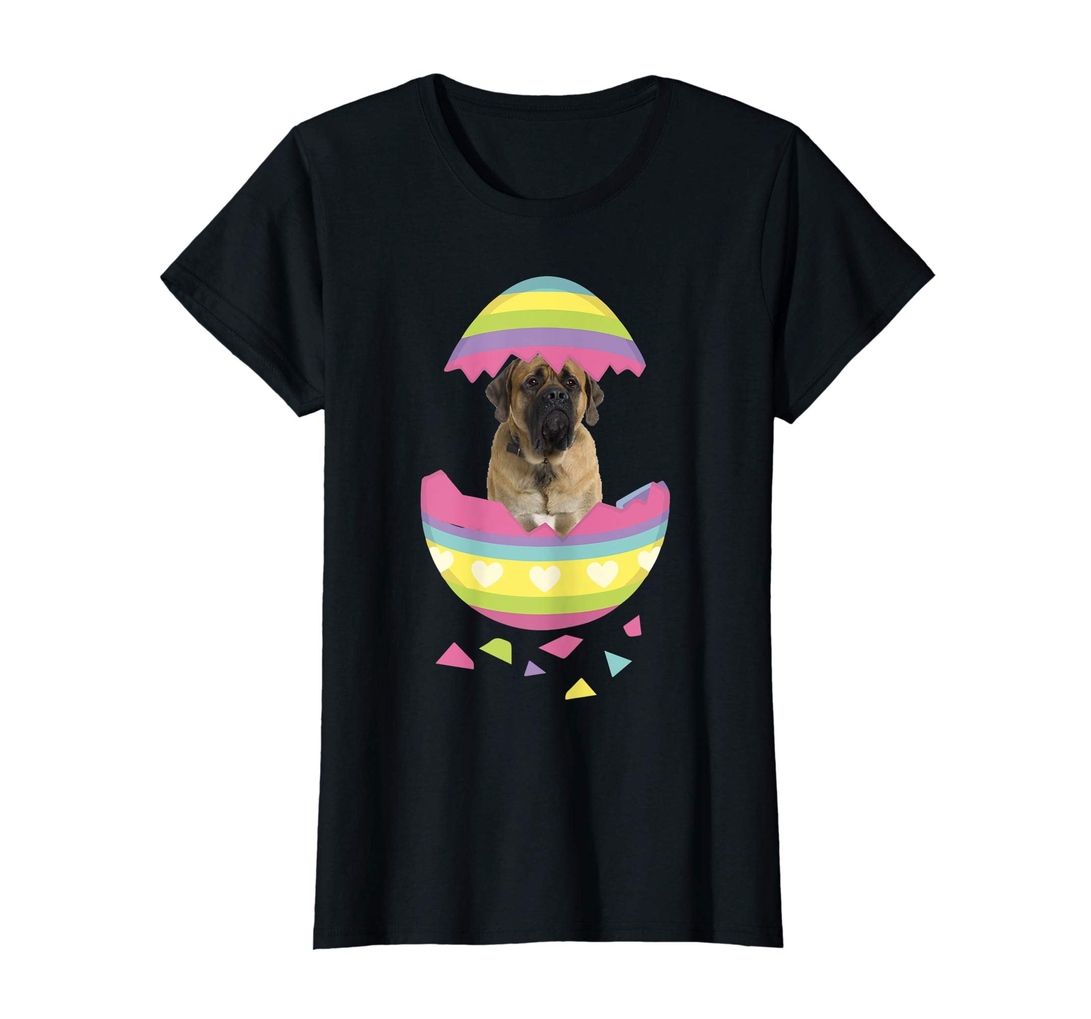Mastiff Easter Egg T-Shirt Dog Lover
