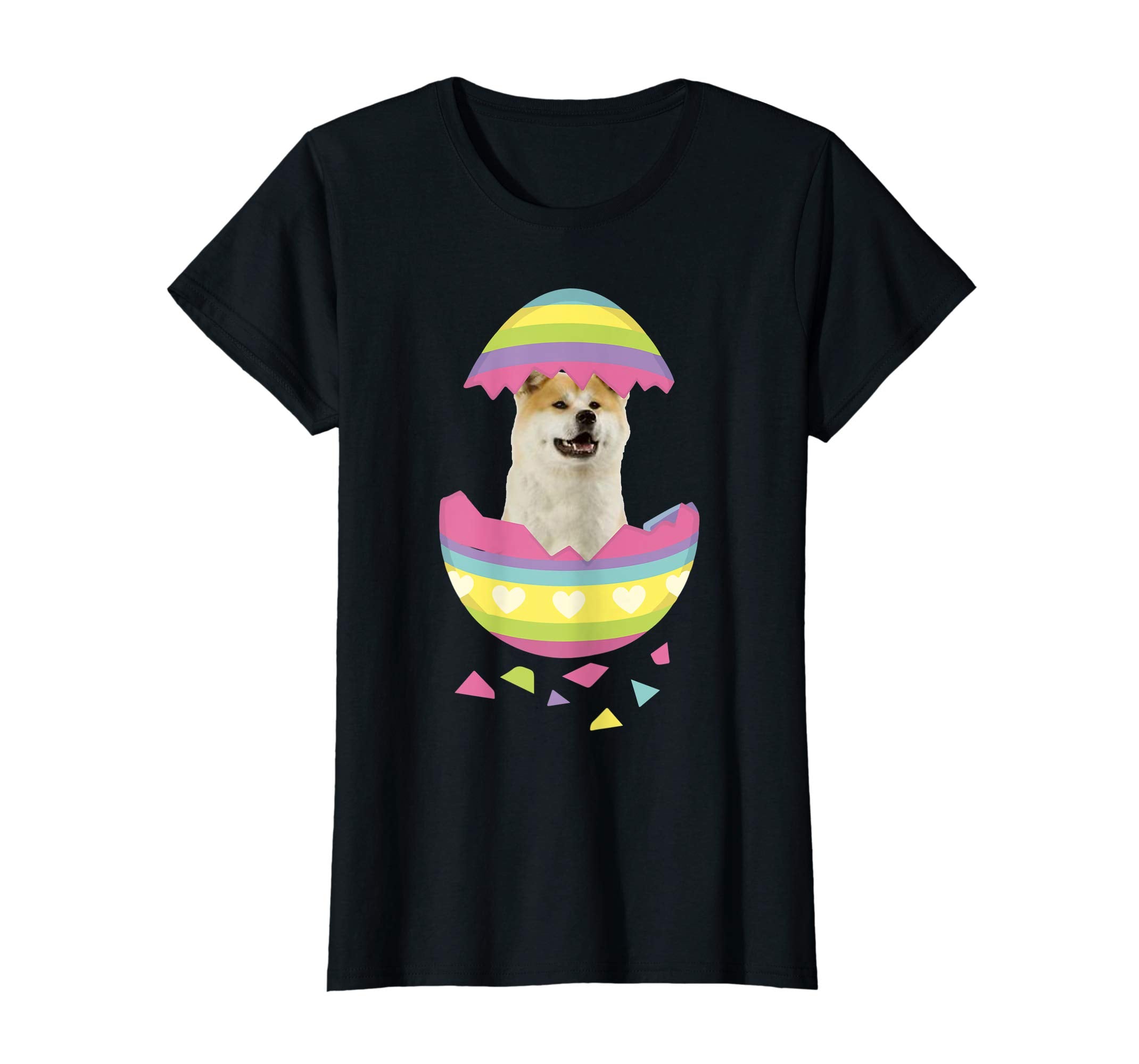 Akita Inu Easter Egg T-Shirt Dog Lover