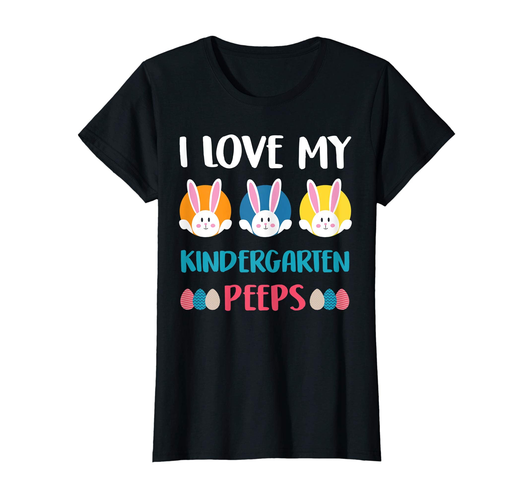 I Love My Kindergarten Peeps Easter Day T-Shirt