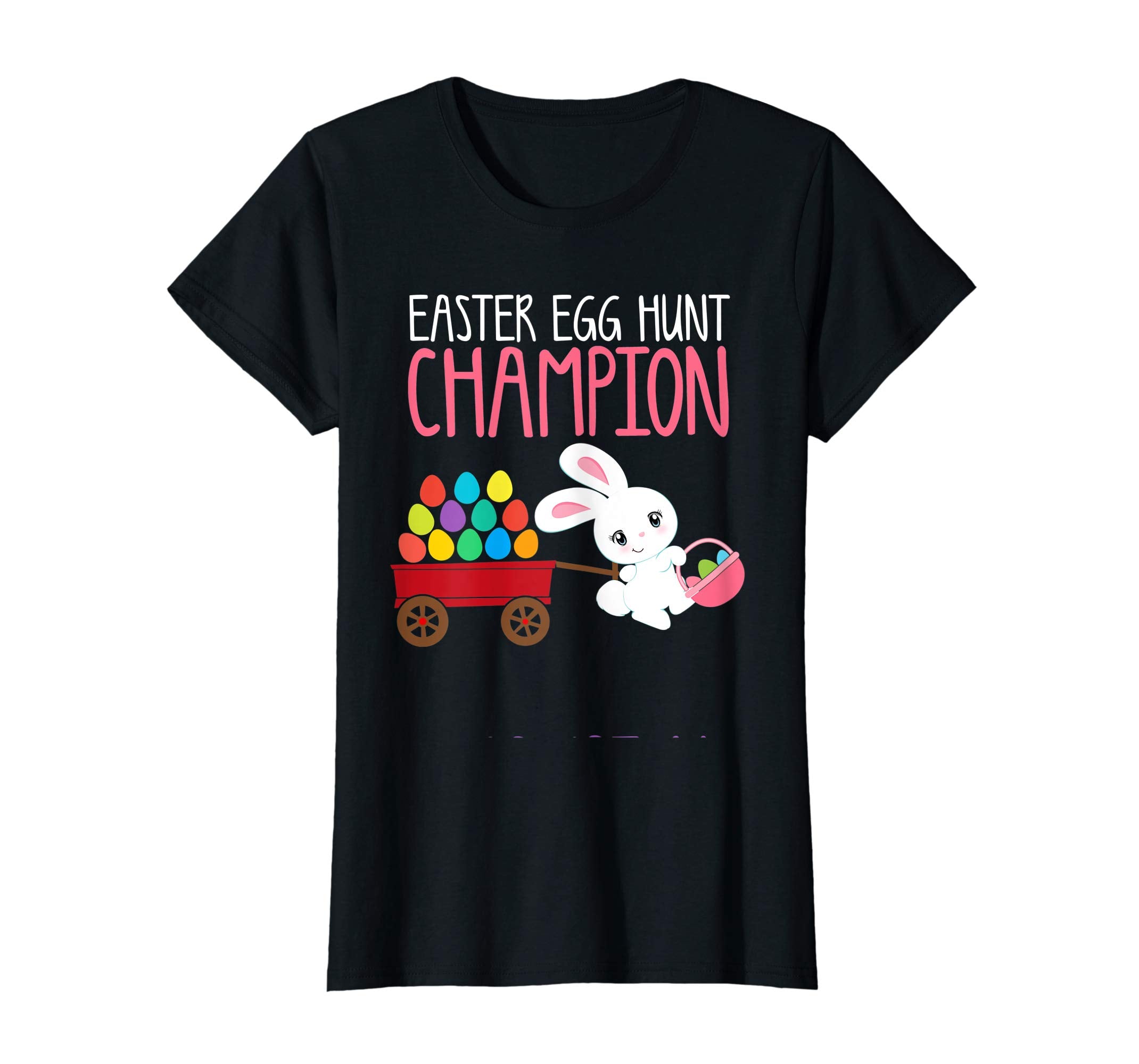Easter Bunny Shirt Girl Kid Toddler EASTER EGG HUNT CHAMPION