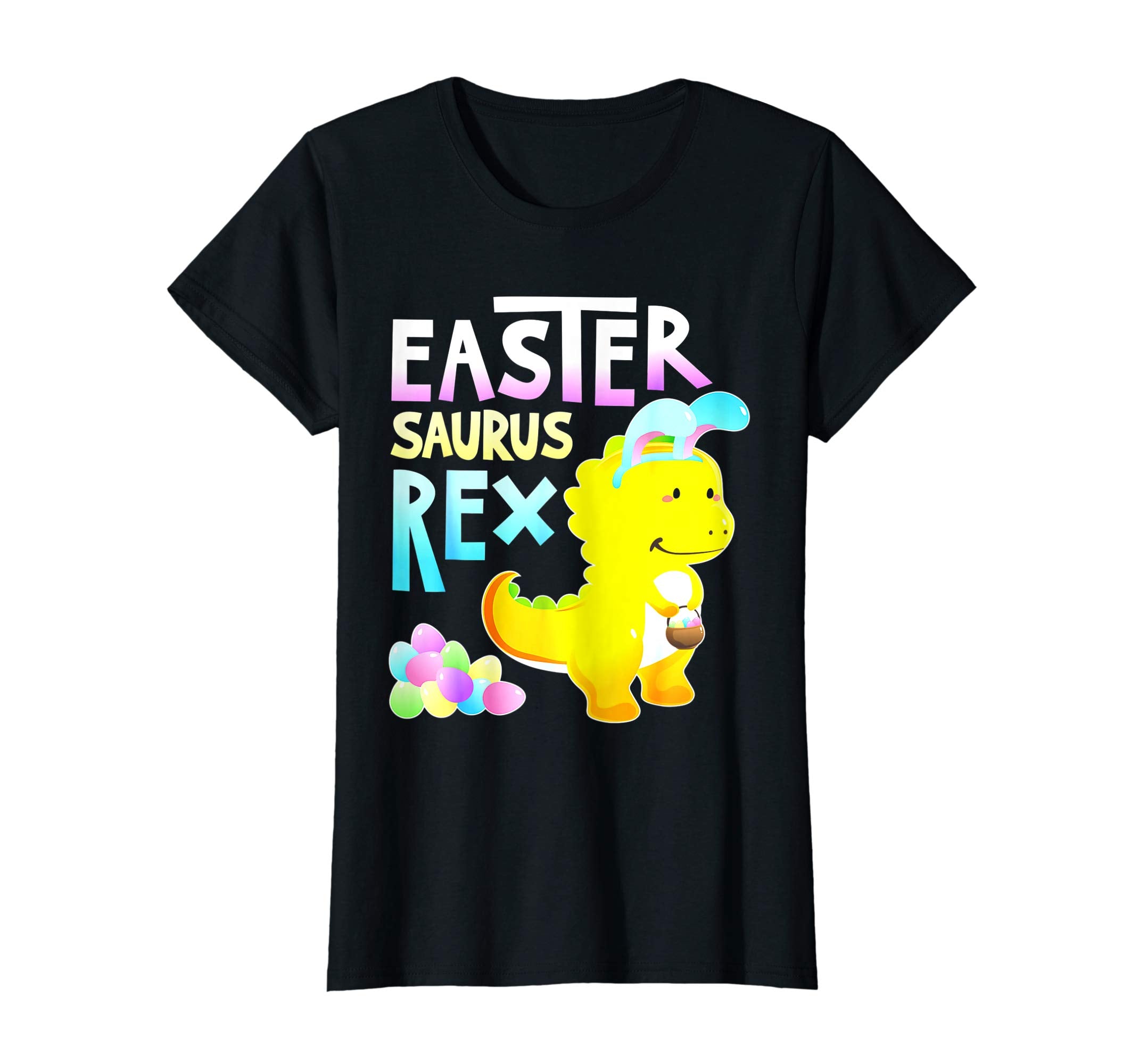 Easter Bunny Dinosaur T shirt TRex Boys Kids Girls Eggs