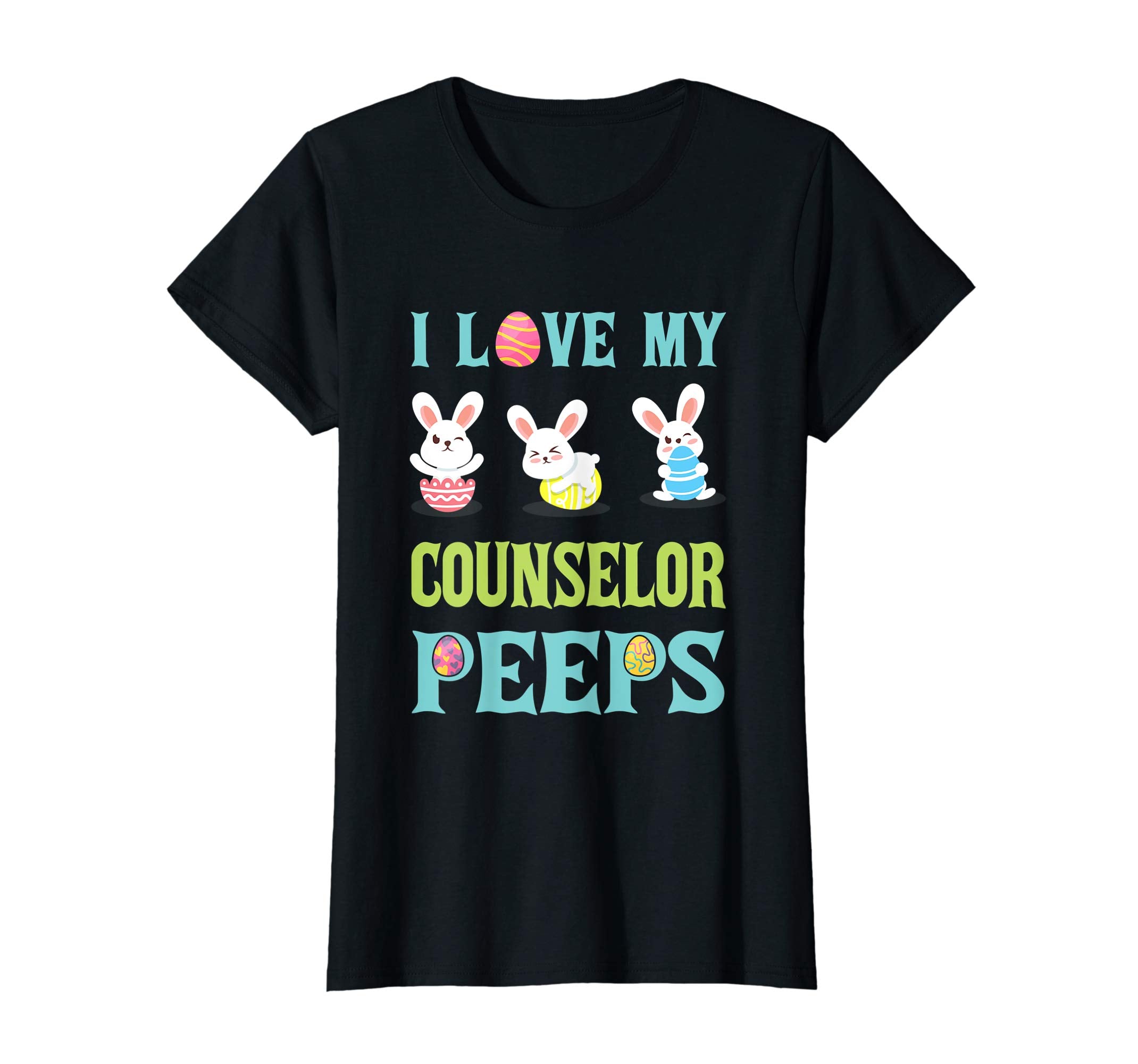 I Love My Counselor Peeps Happy Easter Teacher Shirt