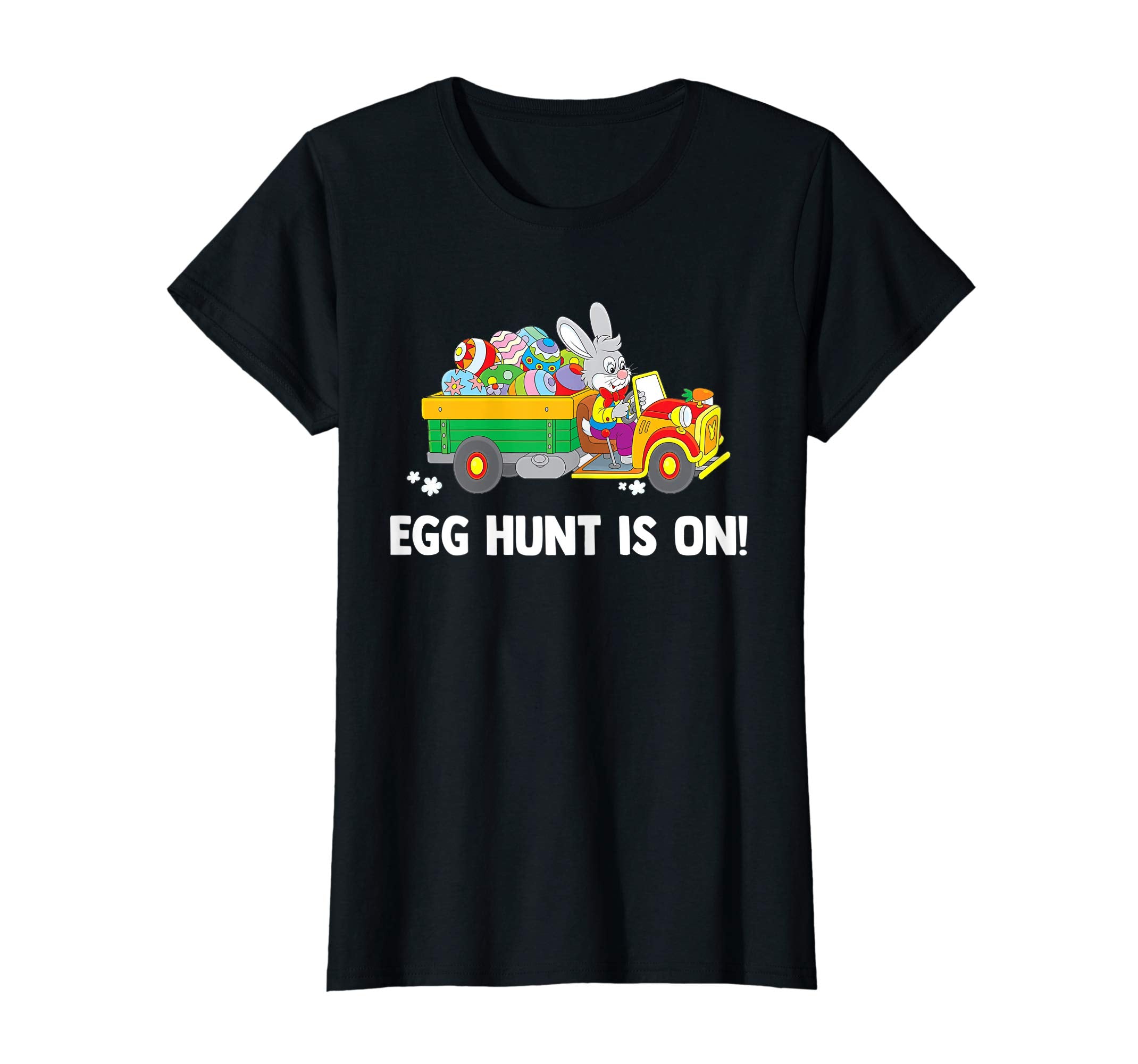 Egg Hunt Is On Funny Easter T Shirt Cool Gift For Women Kid