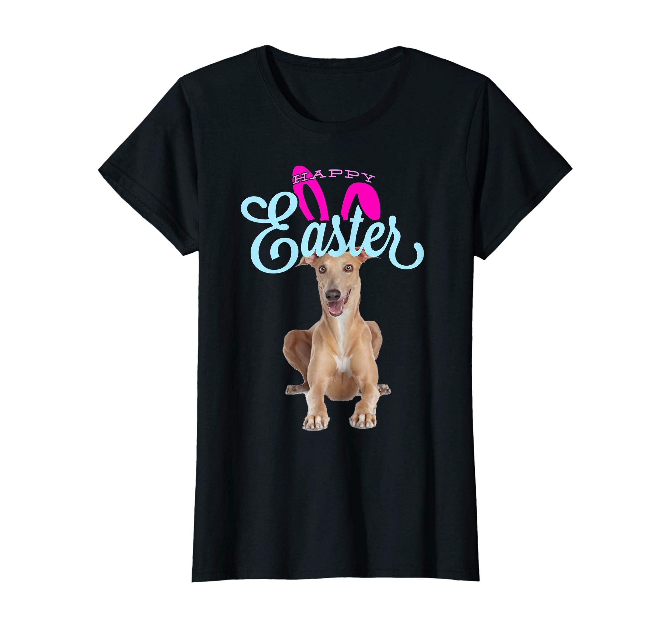 Easter Bunny Greyhound Tshirt Dog Men Women Easter Gift