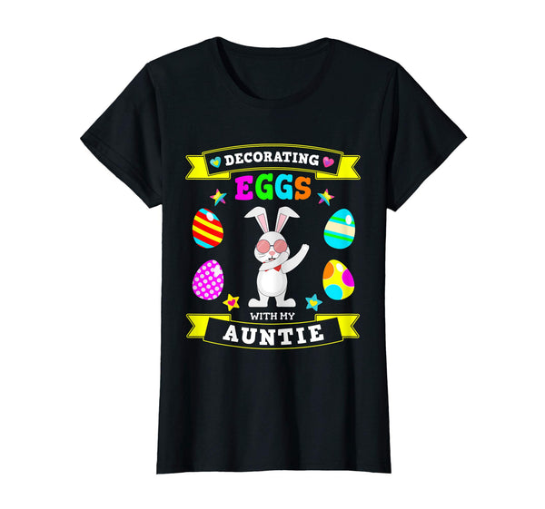Aunt Easter Bunny Eggs &amp; Basket 2019 TShirt