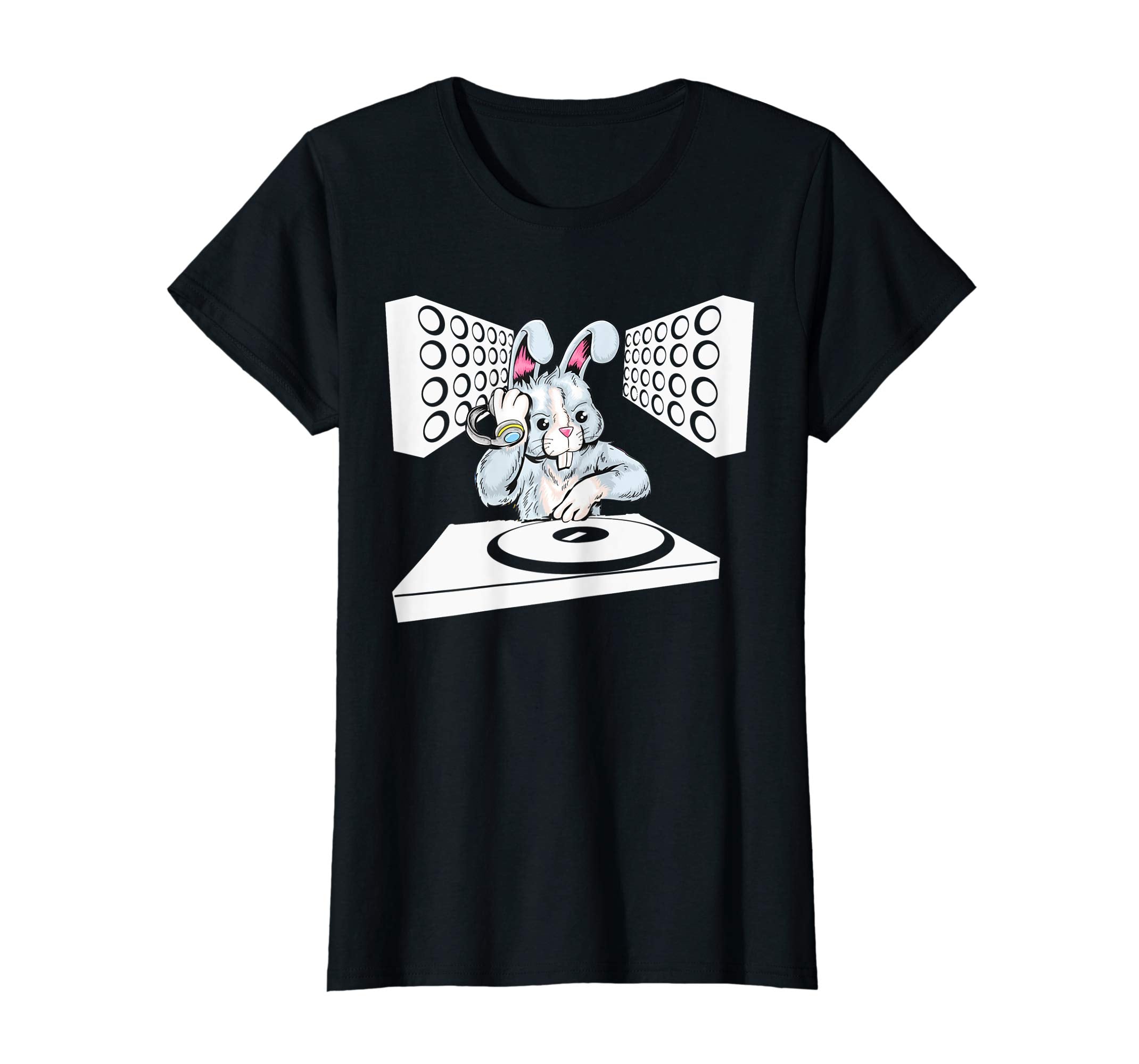 DJ Hip Hop Rabbit Bunny Easter T-Shirt Funny Easter Shirt