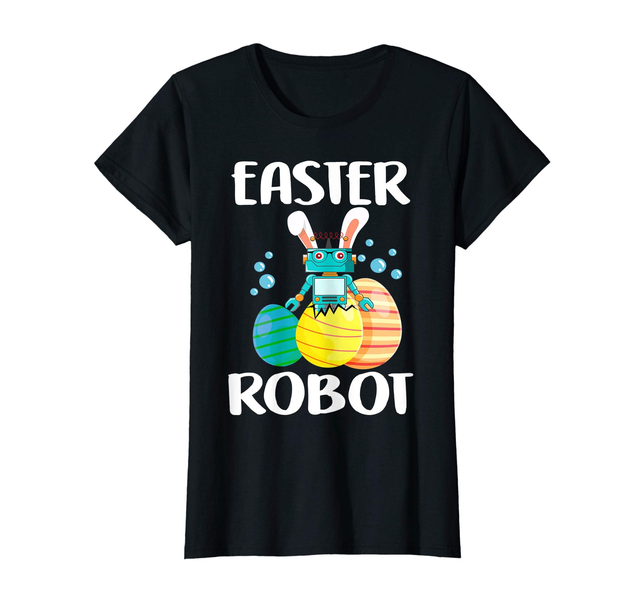 Easter Egg Happy Easter Day T-Shirt Easter Robot