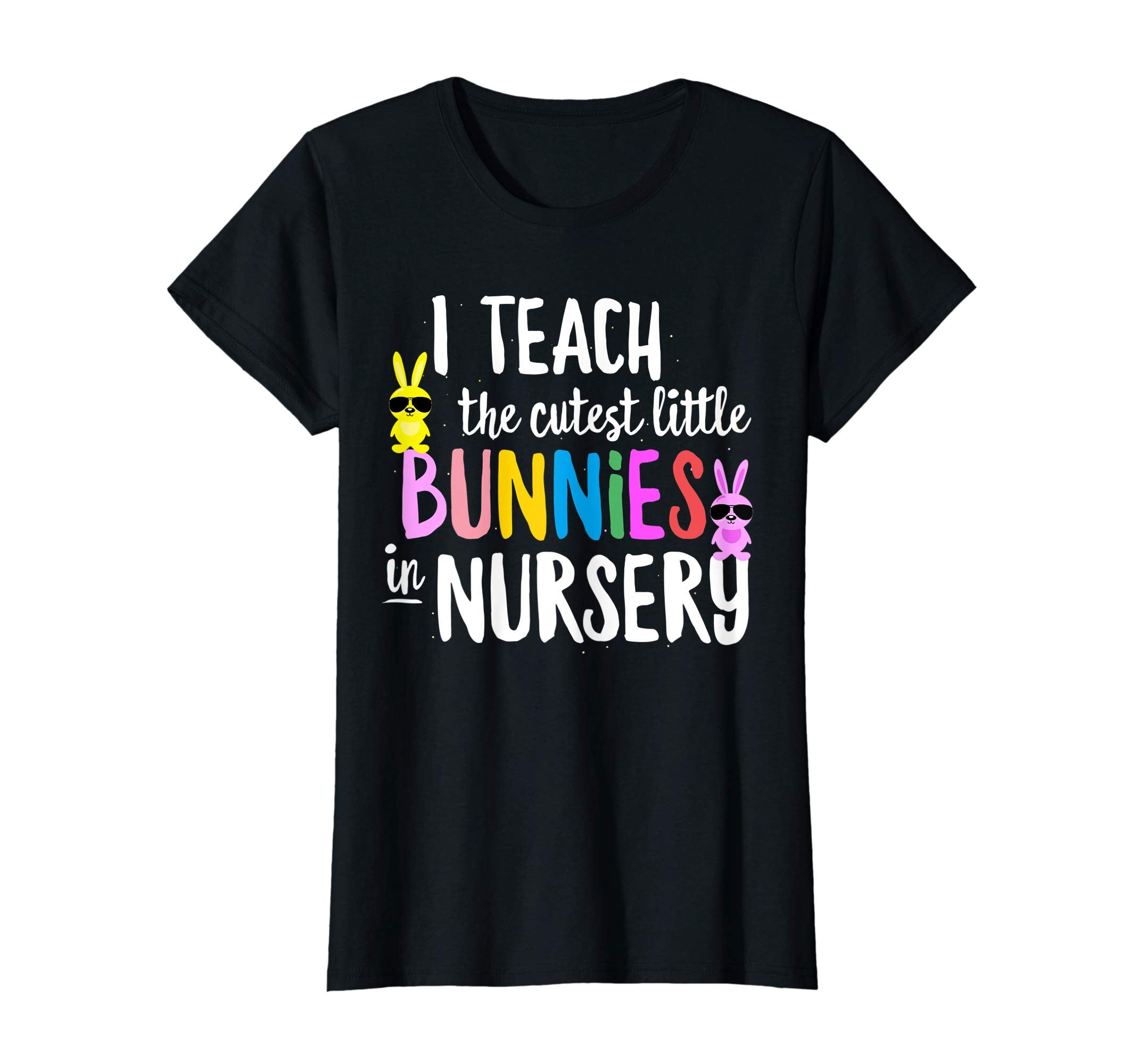 Easter Nursery Teacher Bunny Christian Holiday T-shirt