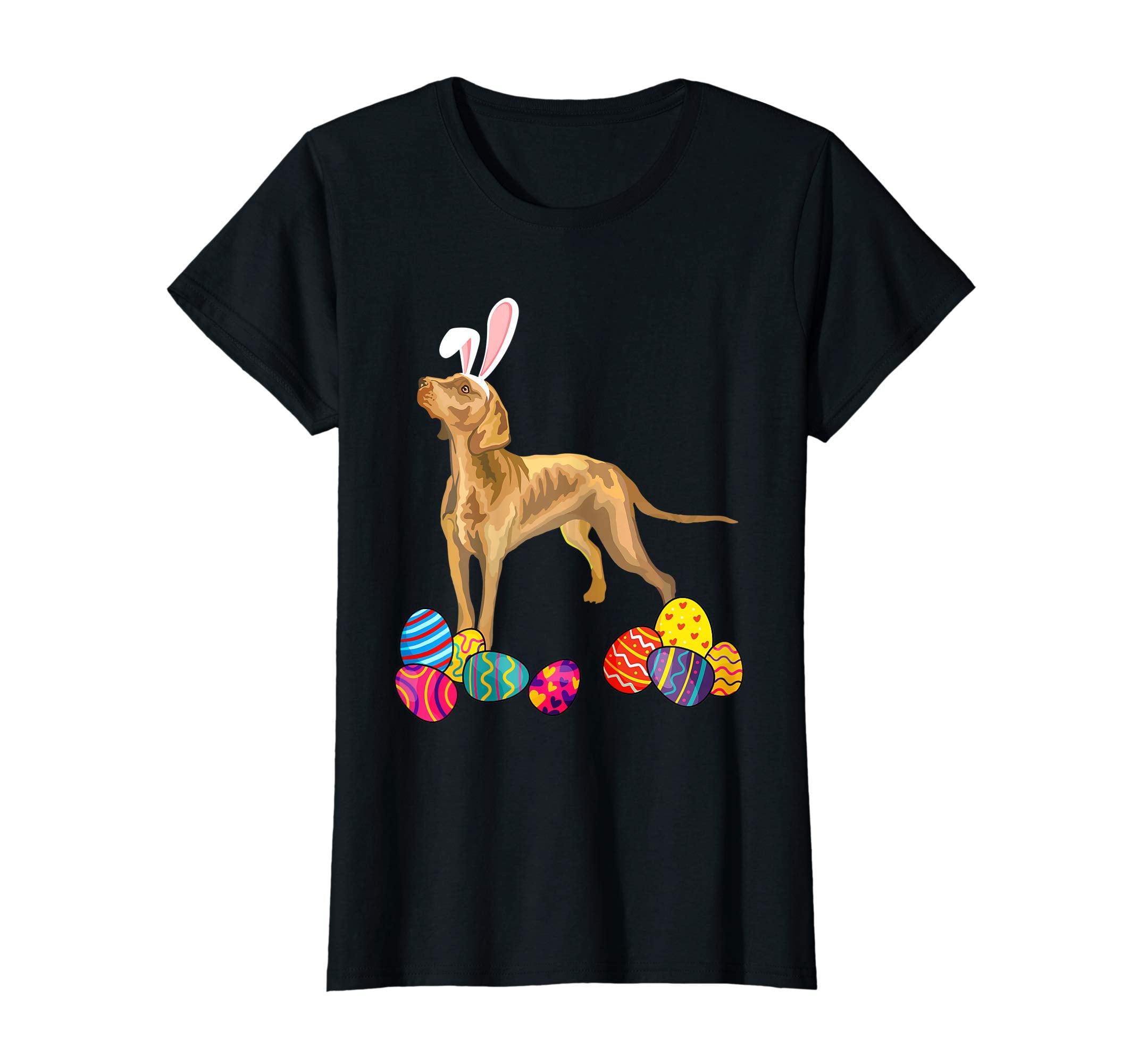 Weimaraner Bunny Ear With Egg Easter Easter Day Shirt