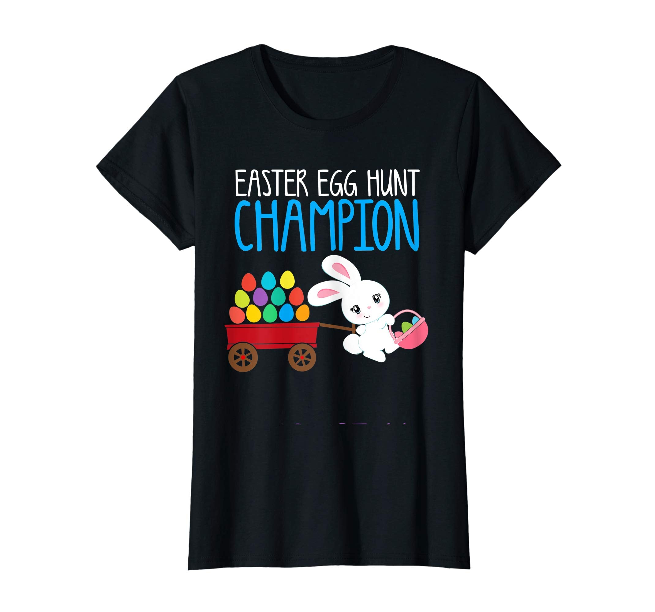 Easter Bunny Shirt Girl Kid Toddler EASTER EGG HUNT CHAMPION