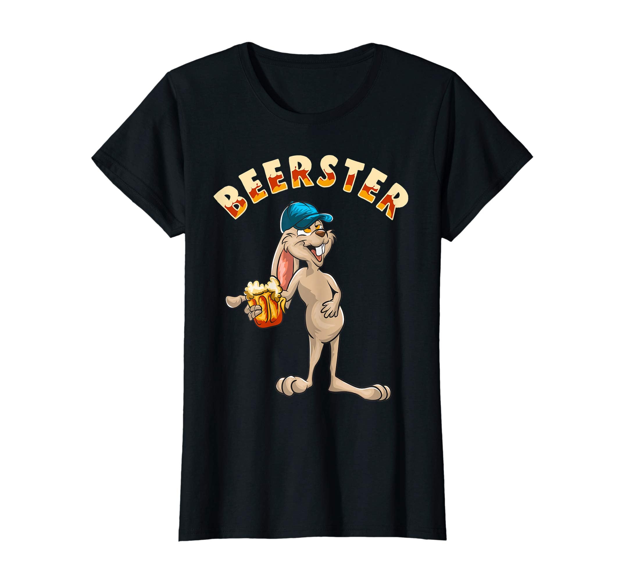 Beerster Drunk Bunny Shirt - Funny Easter Bunny Tee Gift