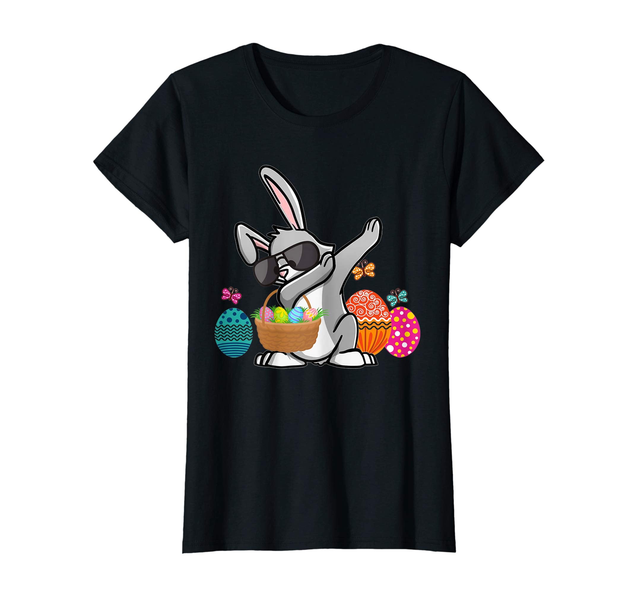 Dabbing Easter Bunny Shirt - Easter Bunny Dab Tshirt Gift
