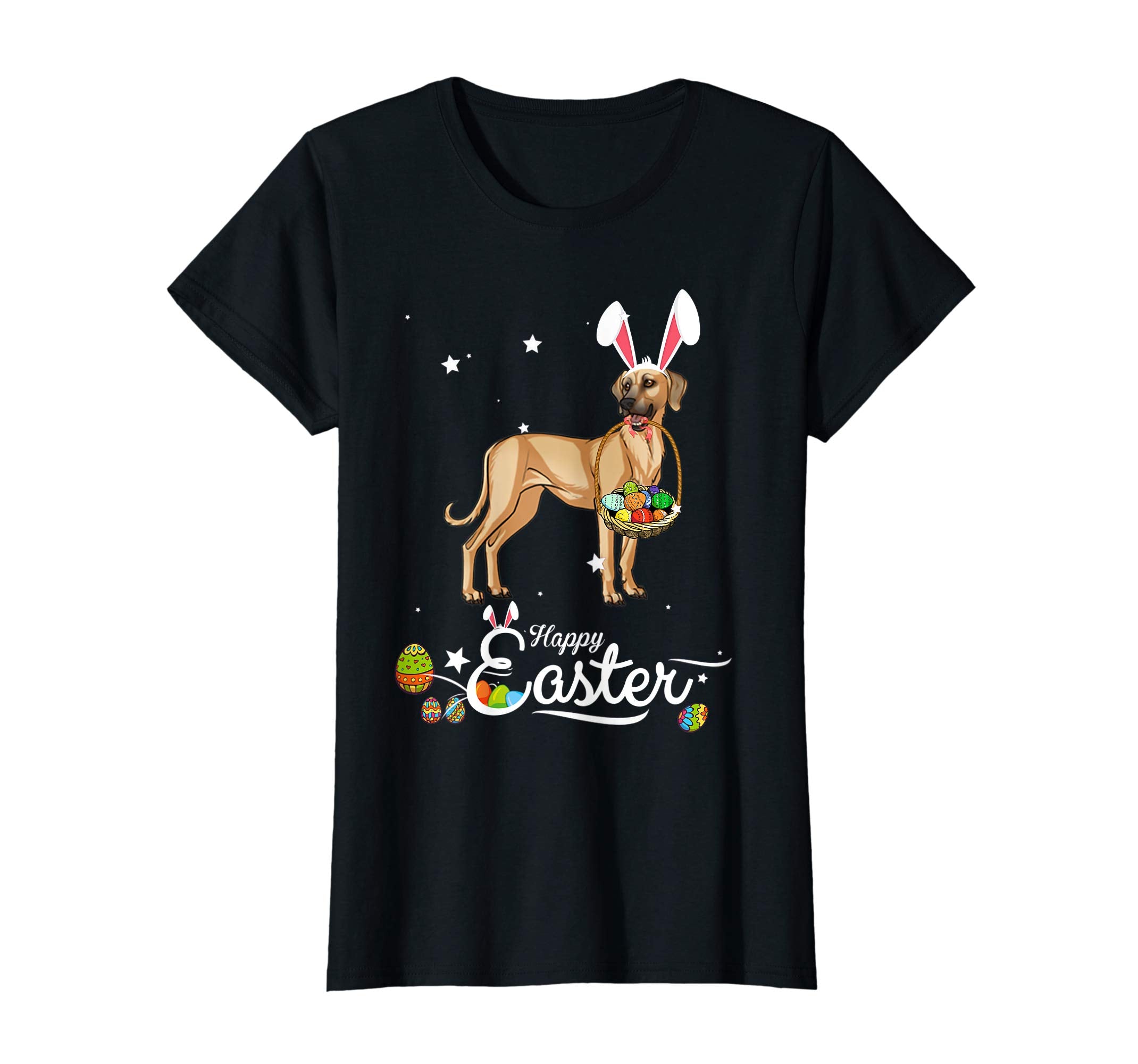Sloughi Dog With Bunny Hat Easter Costume T Shirt