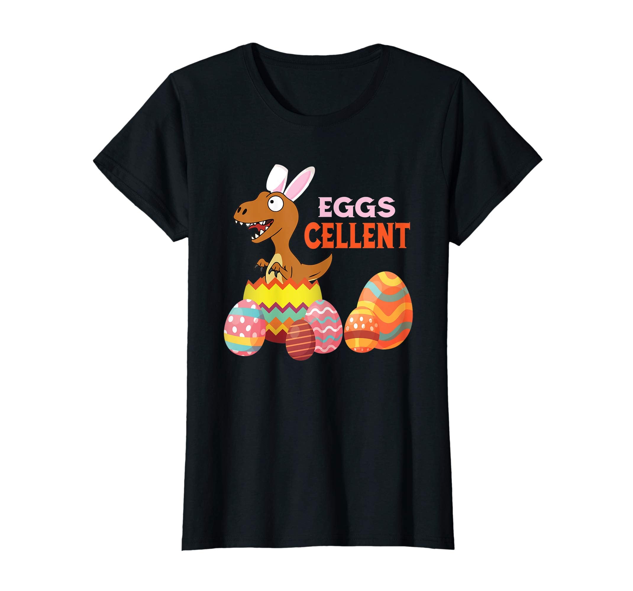 Easter Bunny Dinosaur T shirt T rex Boys Kids Eggs Cellent