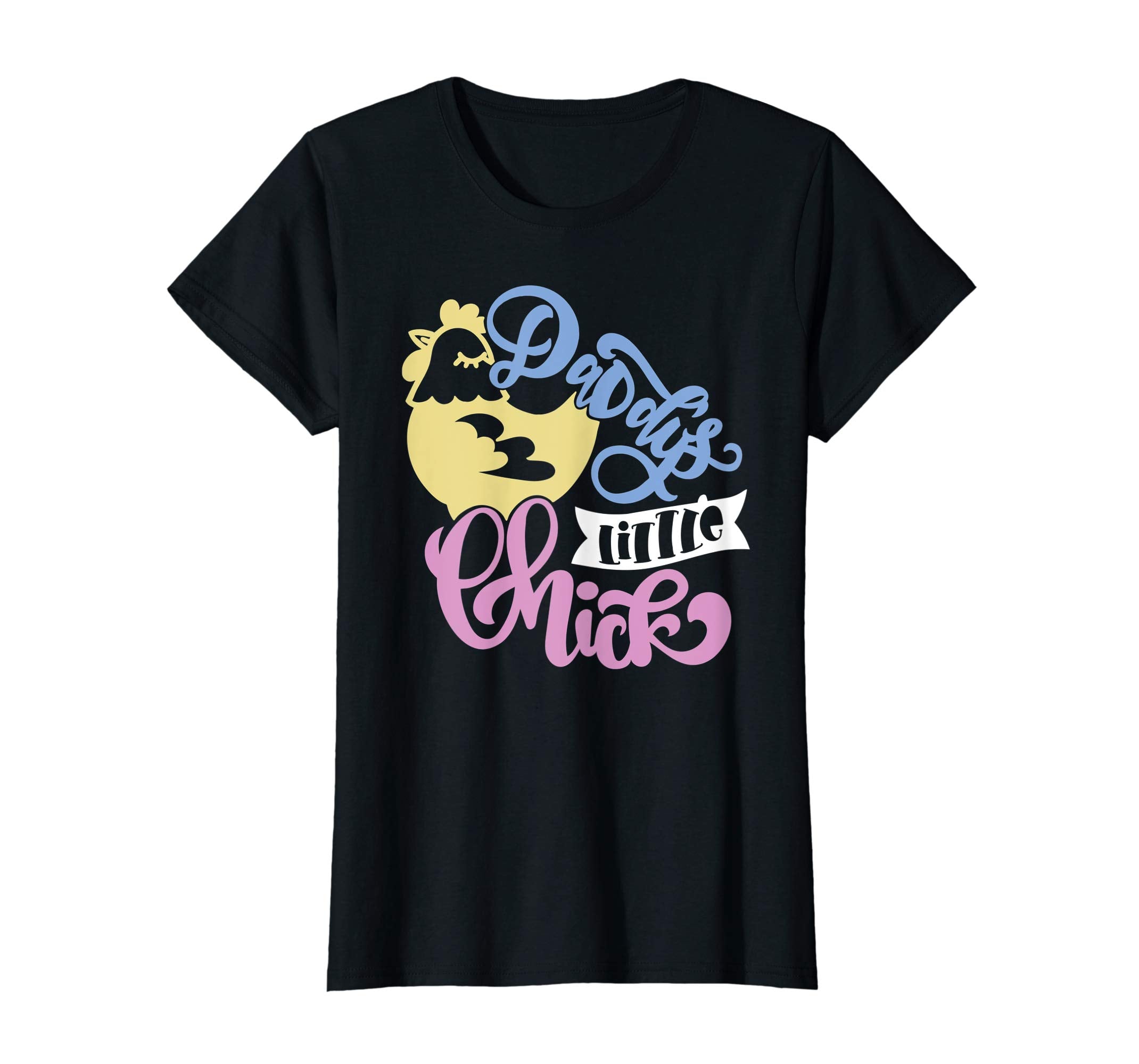 Cute Girls Easter T Shirt - Daddys Little Chick T Shirt