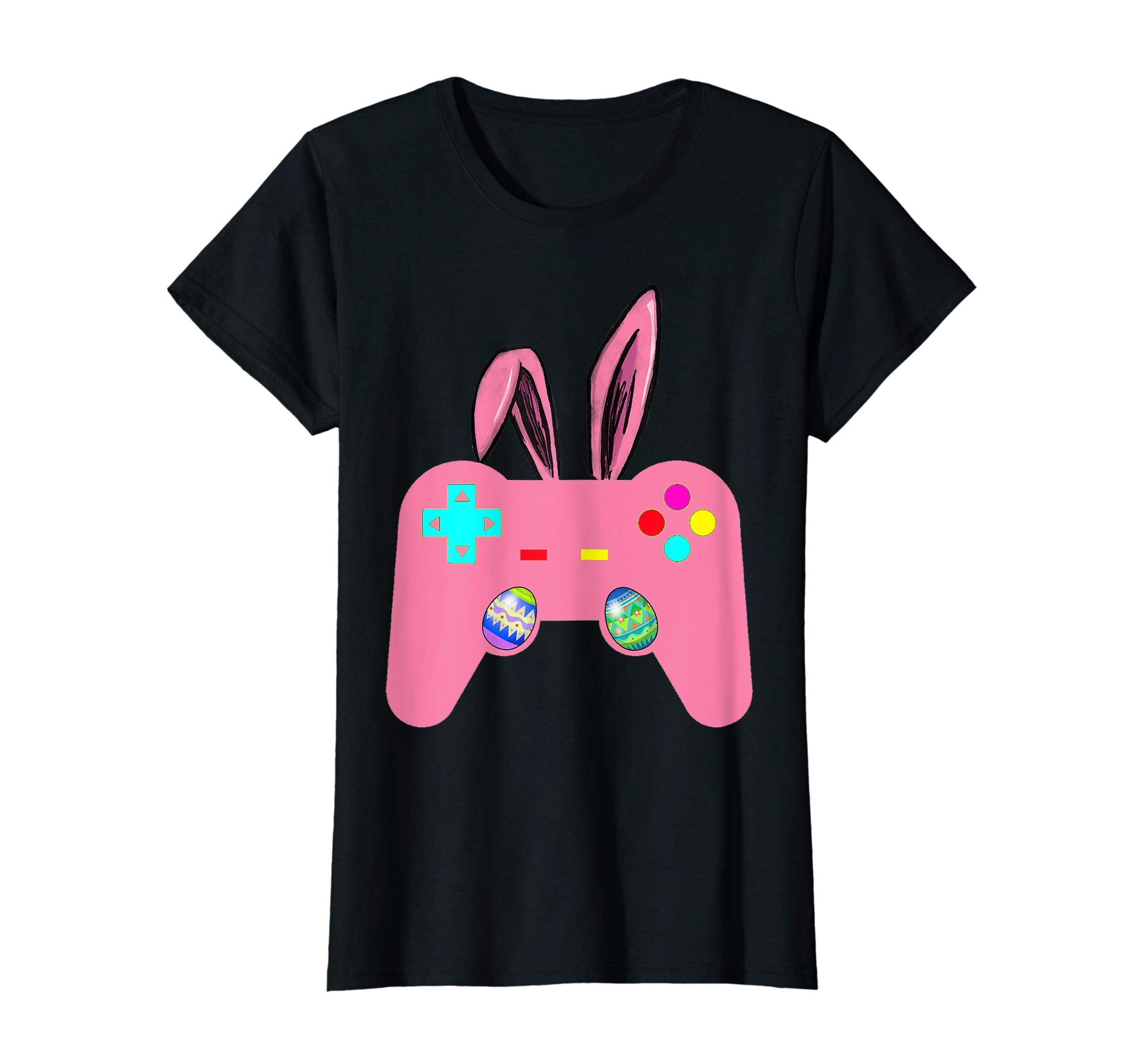 Funny Video Game Easter Eggs Tee Bunny Ears T-Shirts Gift