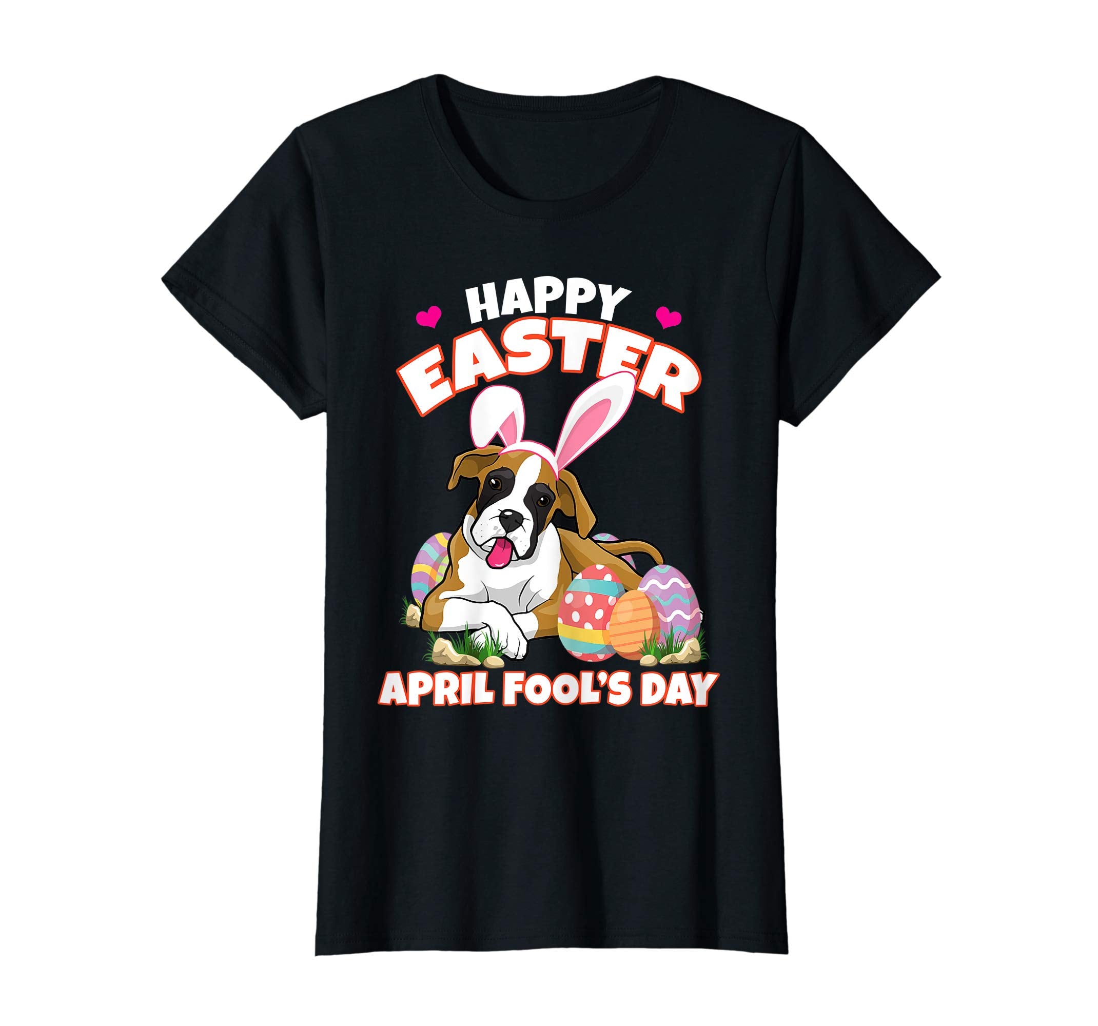 Happy Easter April Fool's Day Funny Boxer T Shirt