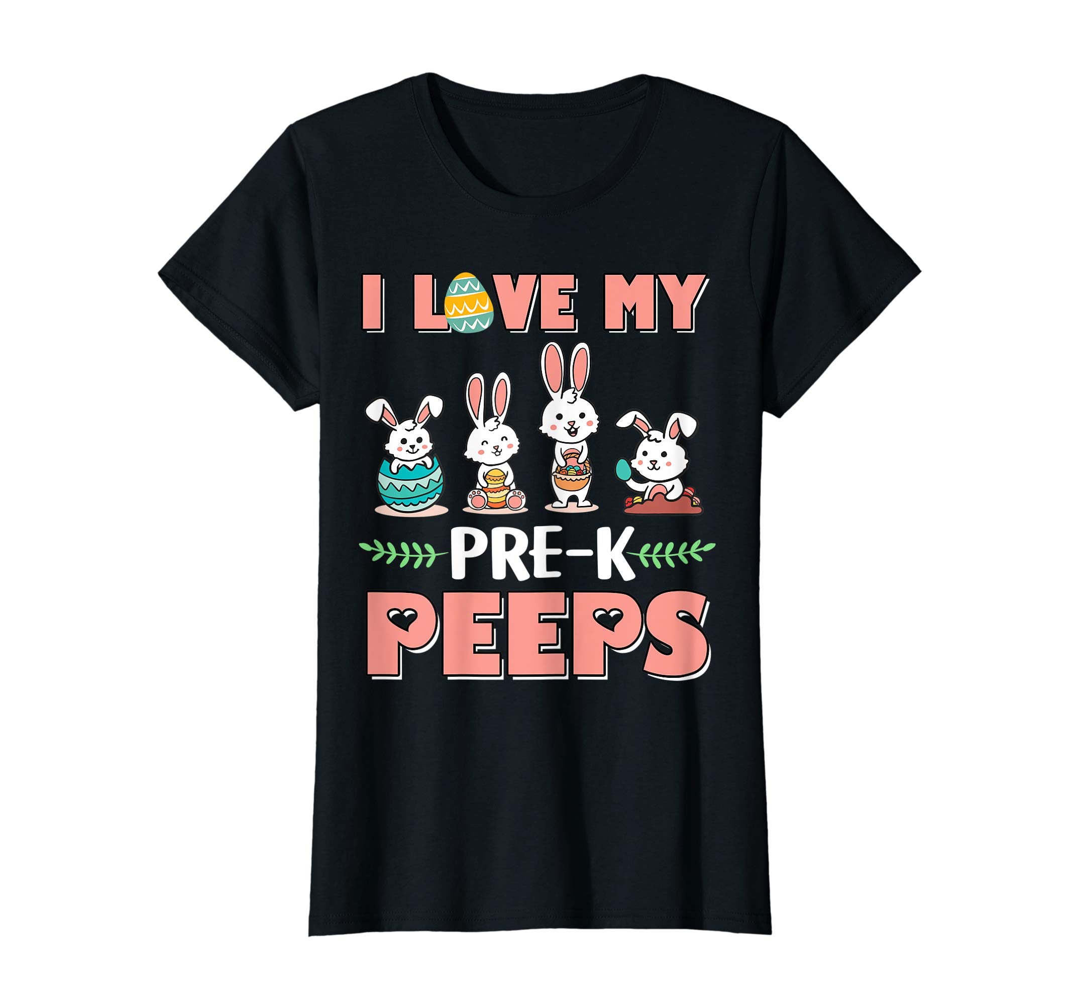 I Love My Pre-k Peeps Happy Easter Teacher Shirt