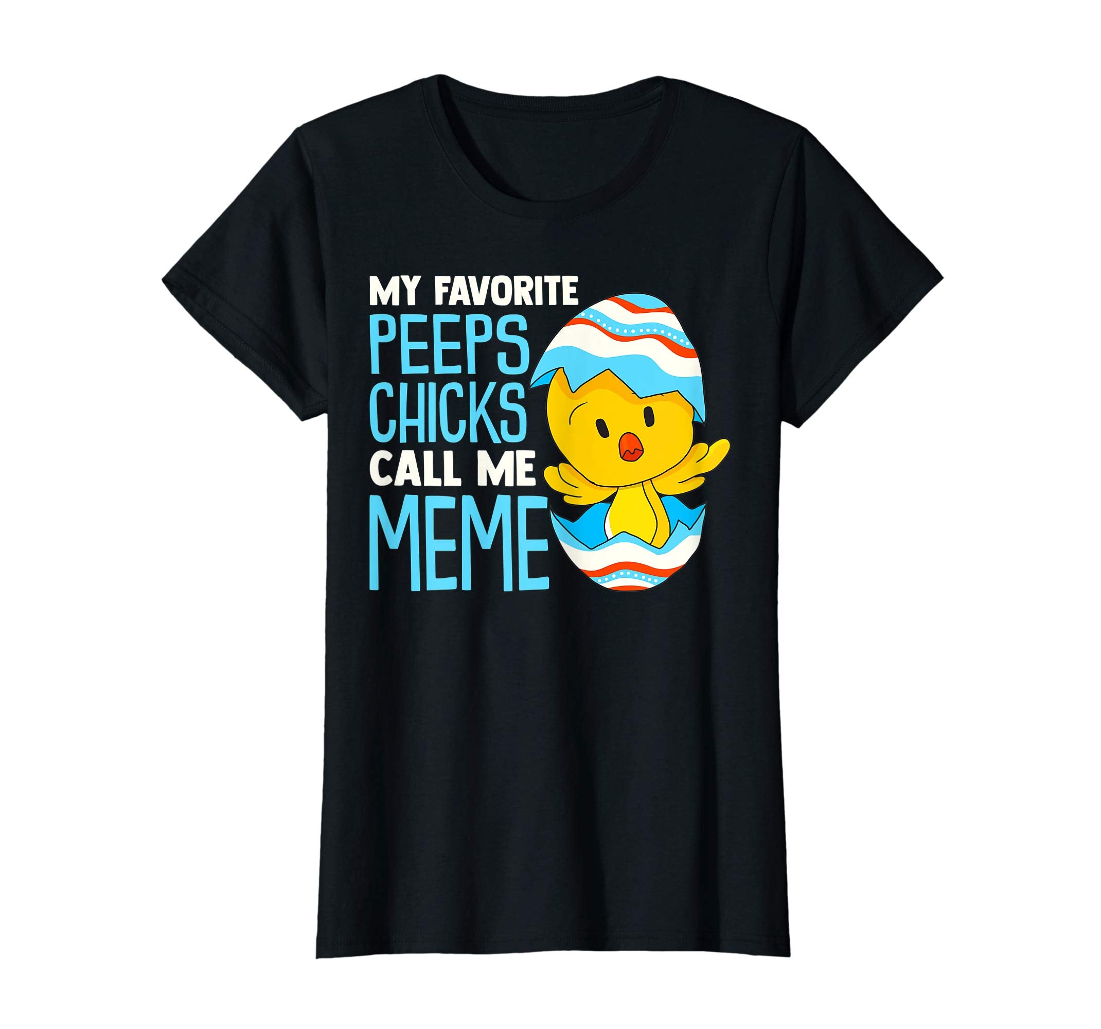 My Favorite Peeps Chicks Call Me Meme Shirt Easter Day Kids