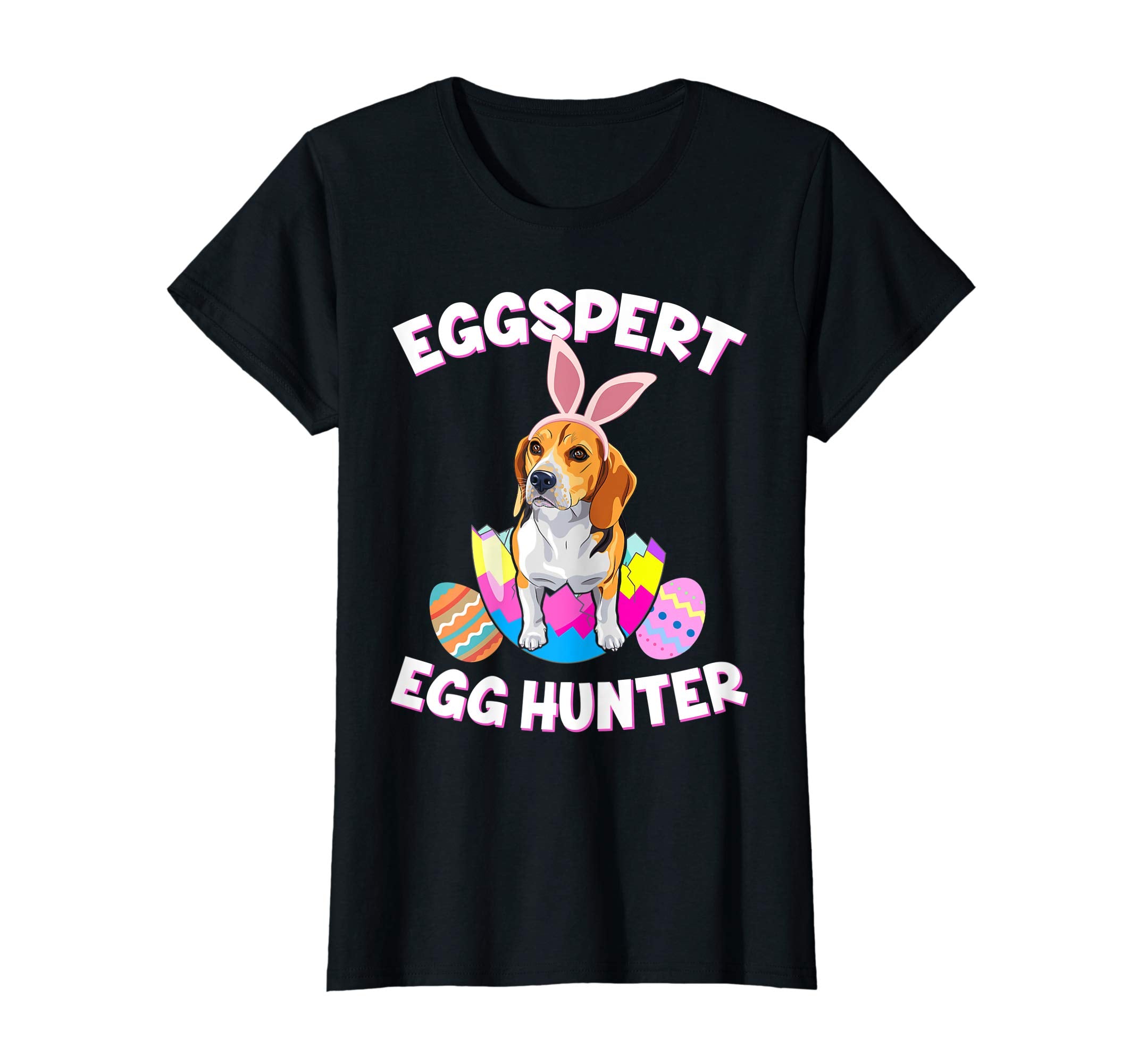 Eggspert Egg Hunter Easter Funny Beagle T Shirt