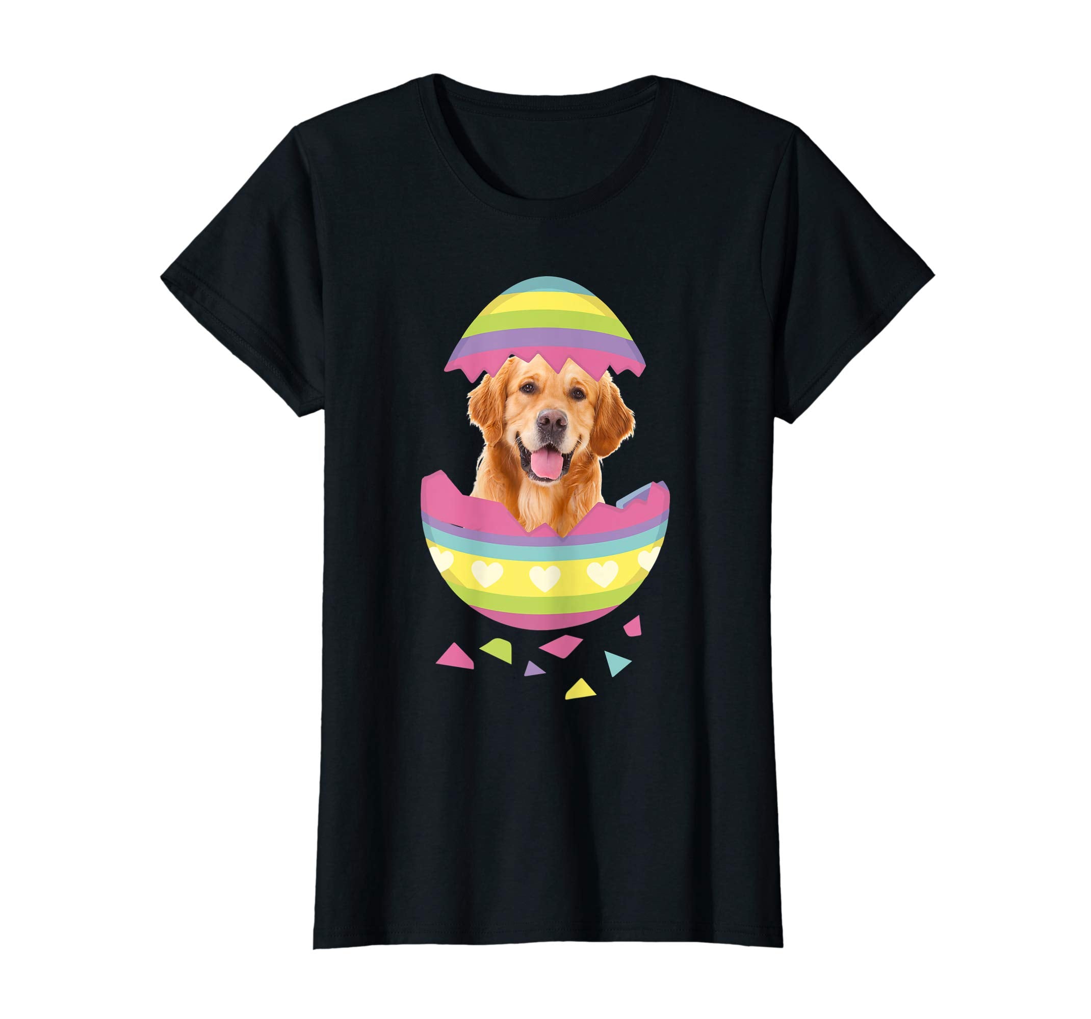 Golden Retriever Easter Egg T-Shirt Dog Lover