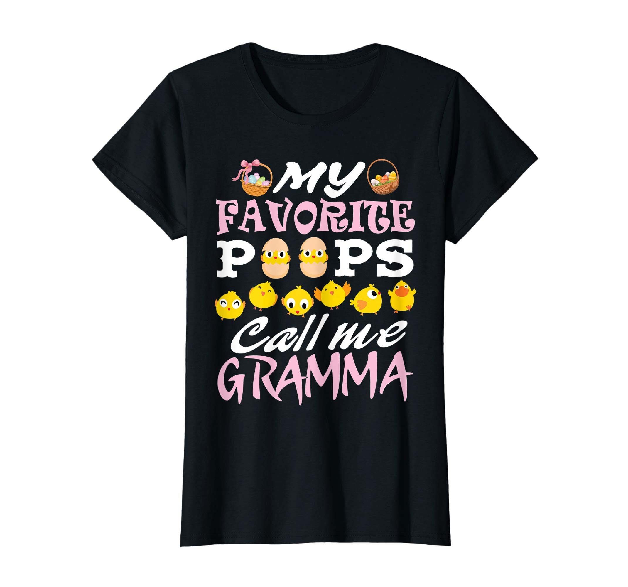My Favorite Peeps Chicks Call Me Gramma Easter Eggs Shirt