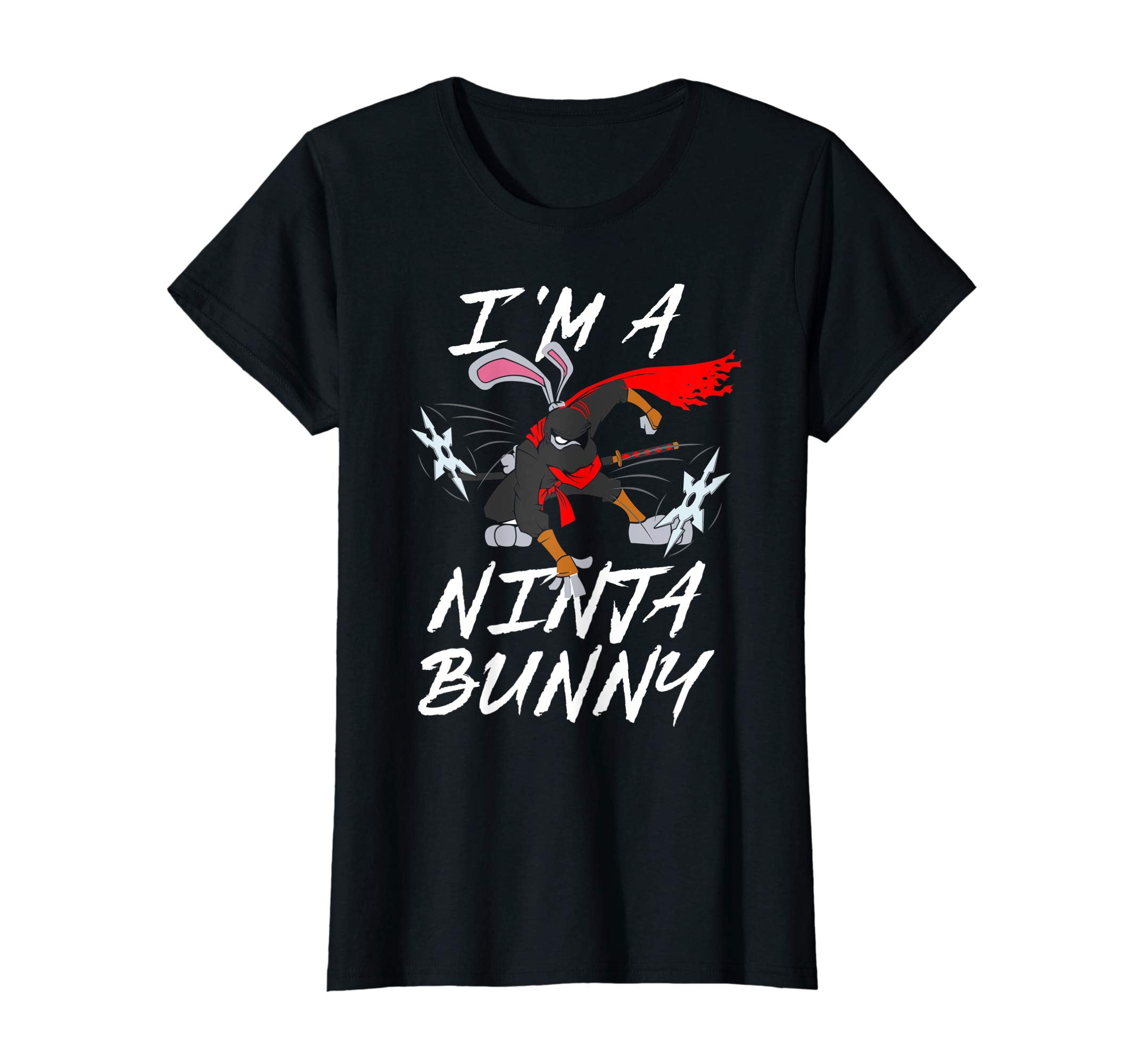 Im a Ninja Bunny Easter Sunday Egg Hunt Hiding T Shirt Boy