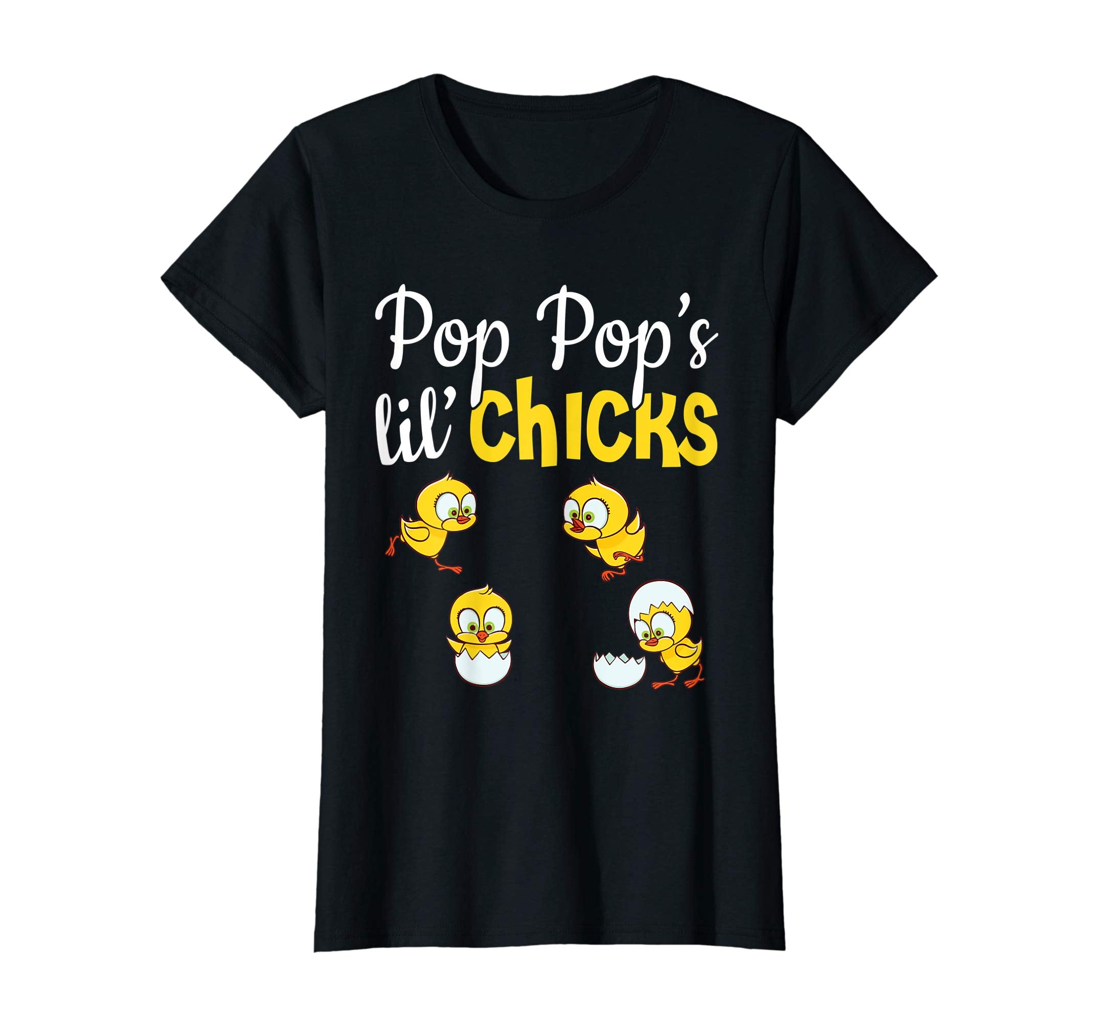 Pop Pop's Lil' Chicks Happy Easter Day Lovely Cute Shirt