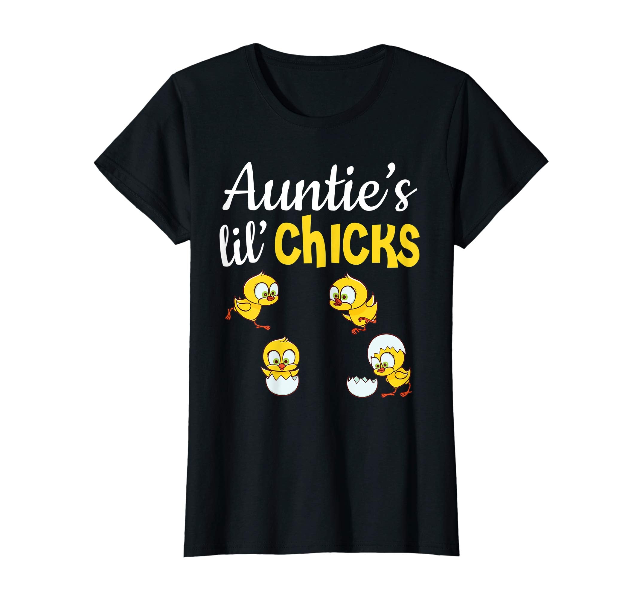 Auntie's Lil' Chicks Happy Easter Day Lovely Cute Shirt