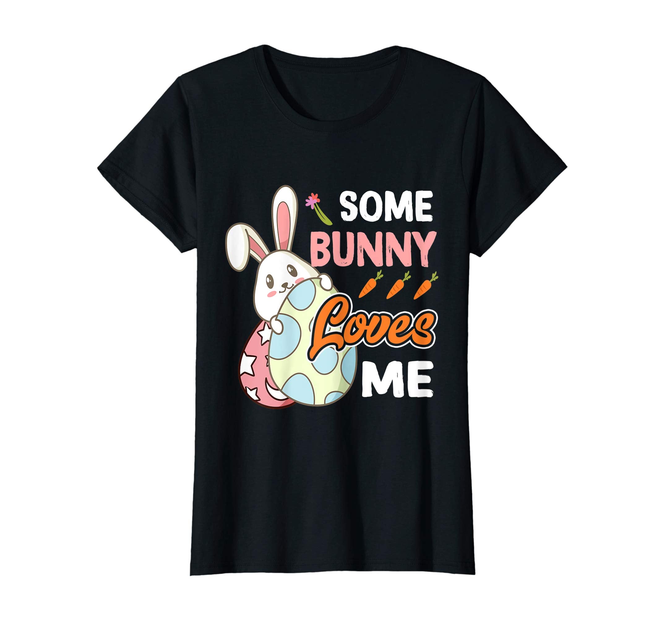 Easter T-Shirt Some Bunny Loves Me Men Women Kids Funny