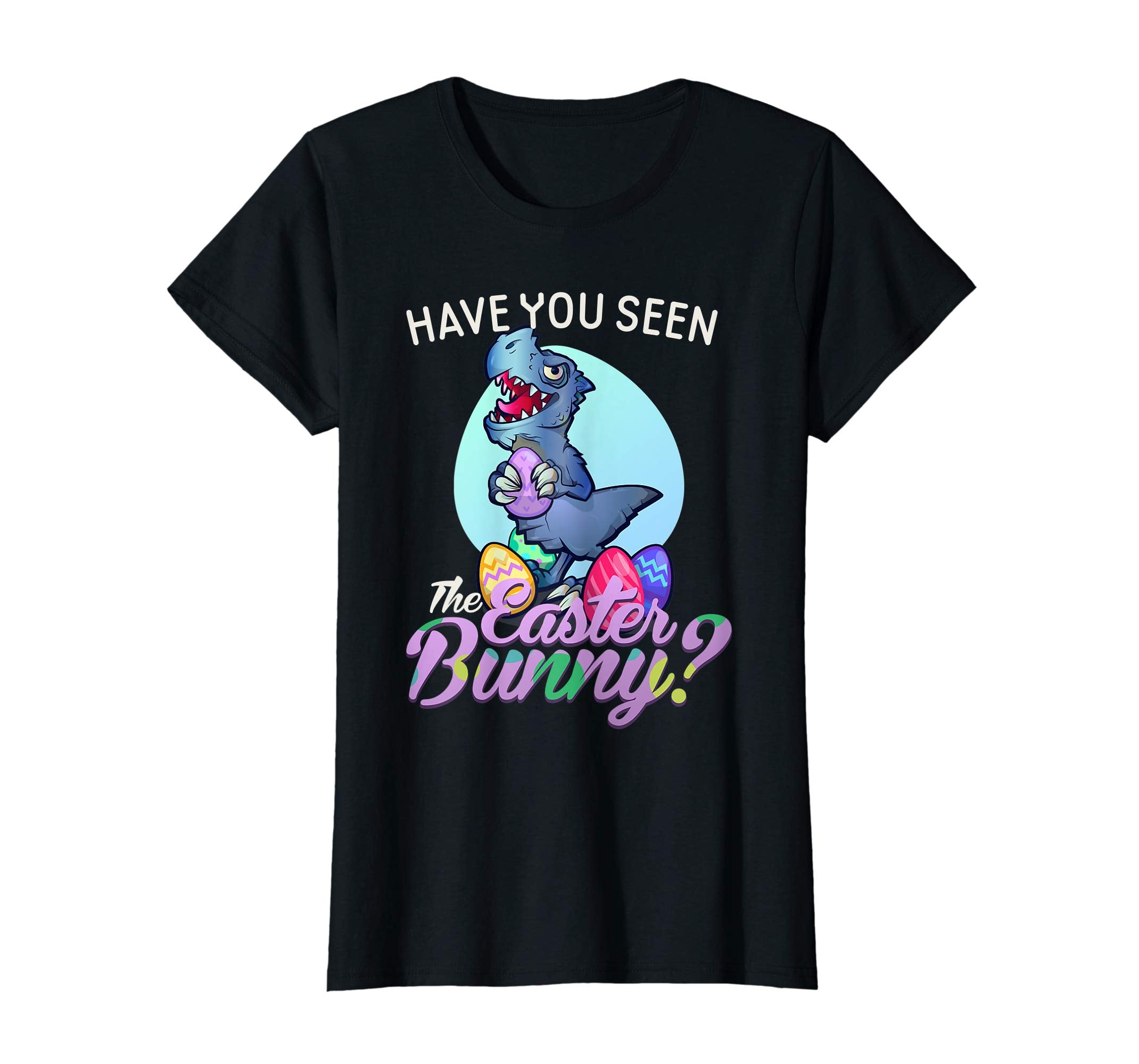 Easter Bunny Dinosaur T-Rex Eggs Gift T Shirt boys girls