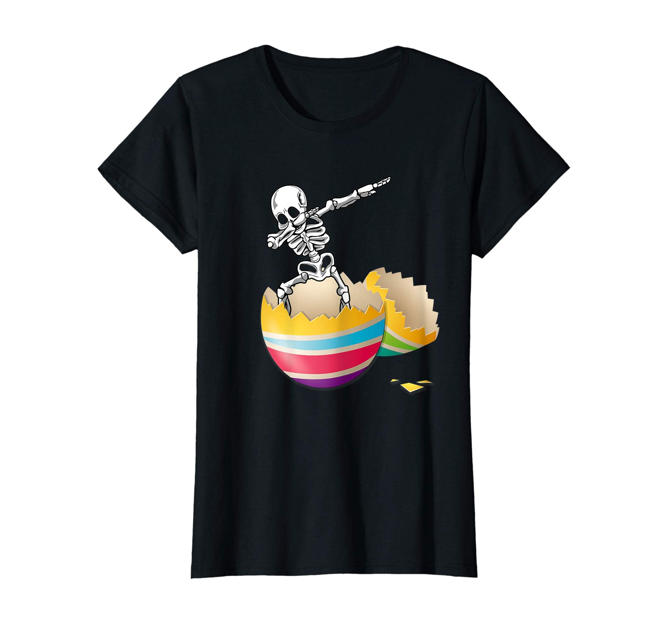 Skeleton Dabbing Easter Eggs Easter Day Shirt