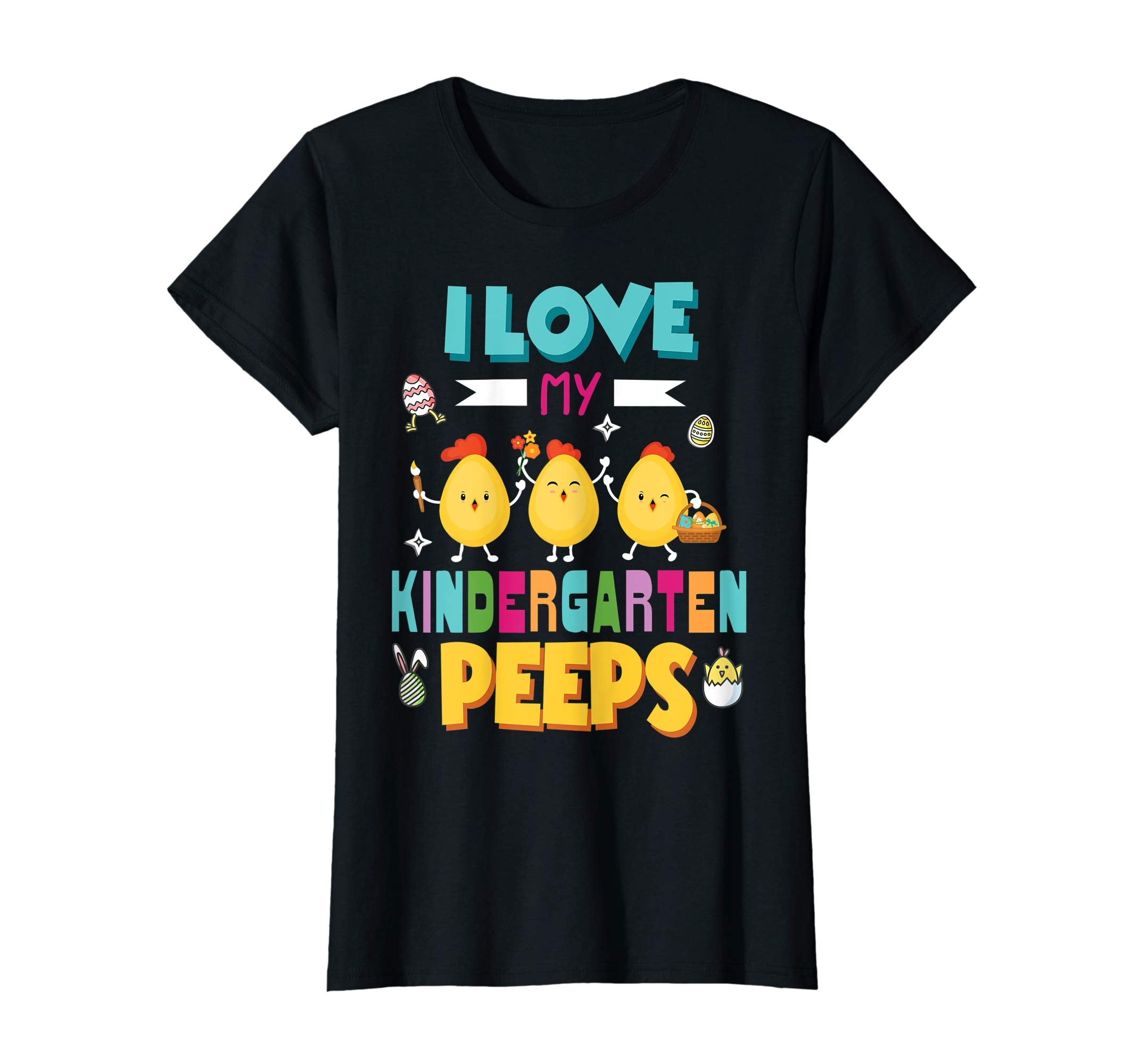 I Love My Kindergarten Peeps Shirt Easter Teacher Tee