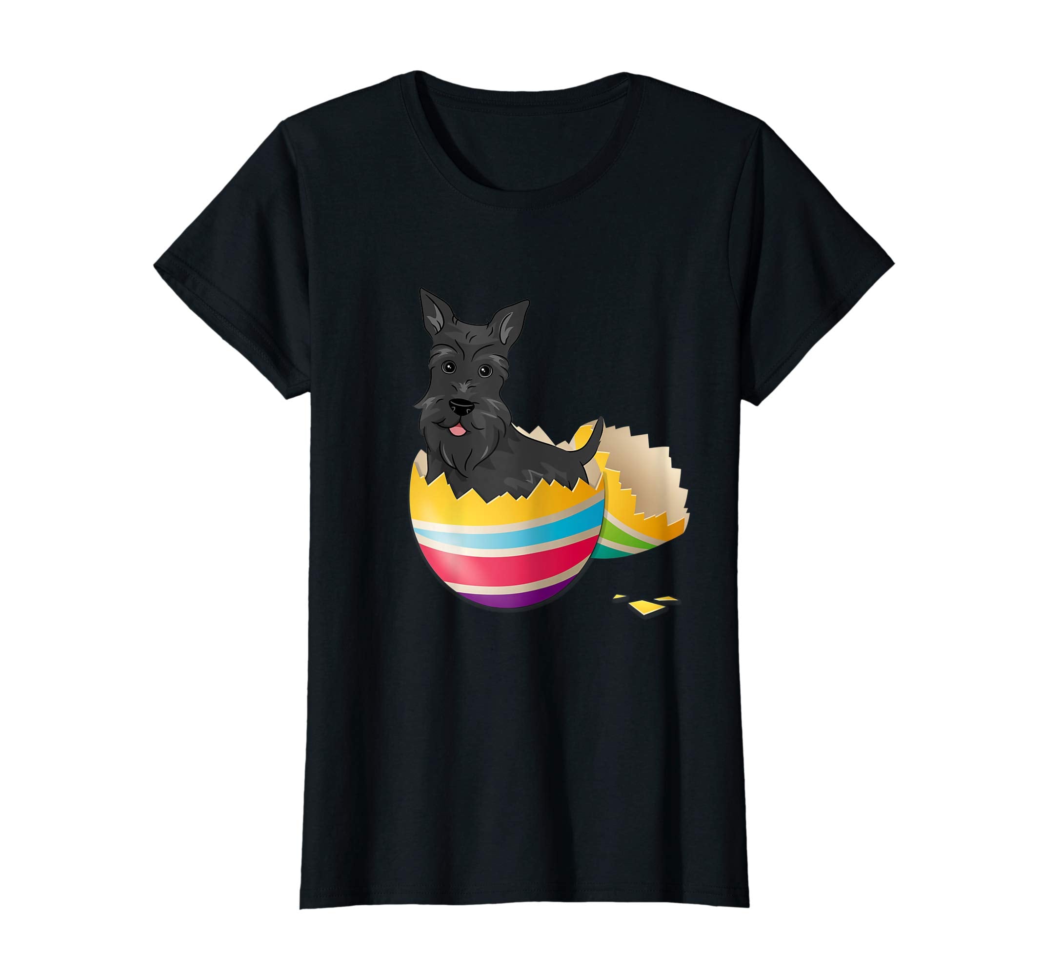 Scottish Terier Hatching From Easter Egg Easter Day Shirt